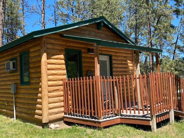 Beaver's photo of a cabin at Beaver Lake Campground near Pringle, SD