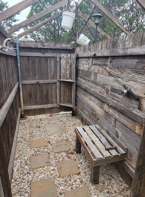 Cary M.'s photo of a cabin at Lakeview Acres near Glen Rose, TX