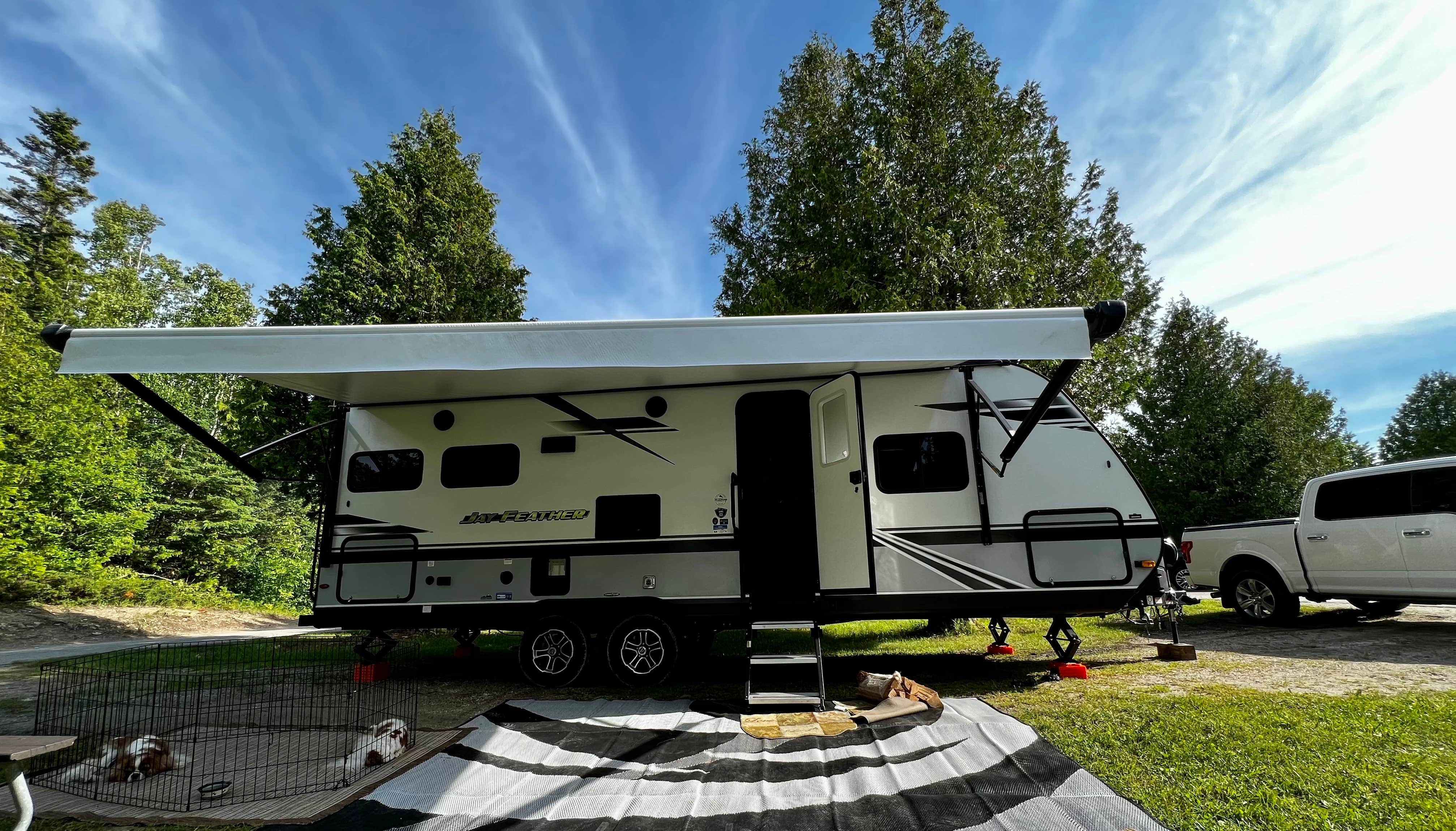 Deb M.'s photo at Straits State Park Campground near Carp Lake, MI