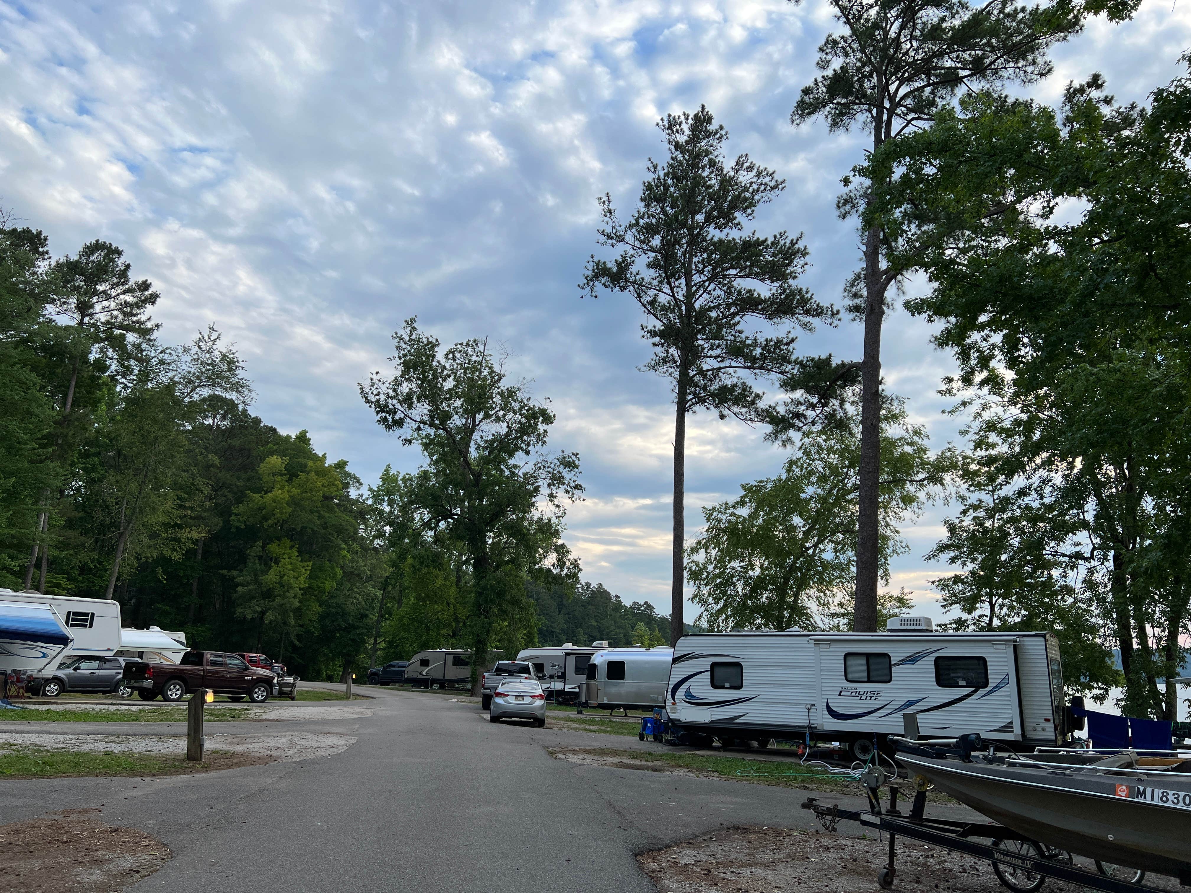 Napunani's photo of rv camping at J.P. Coleman State Park Campground near Guntown, MS