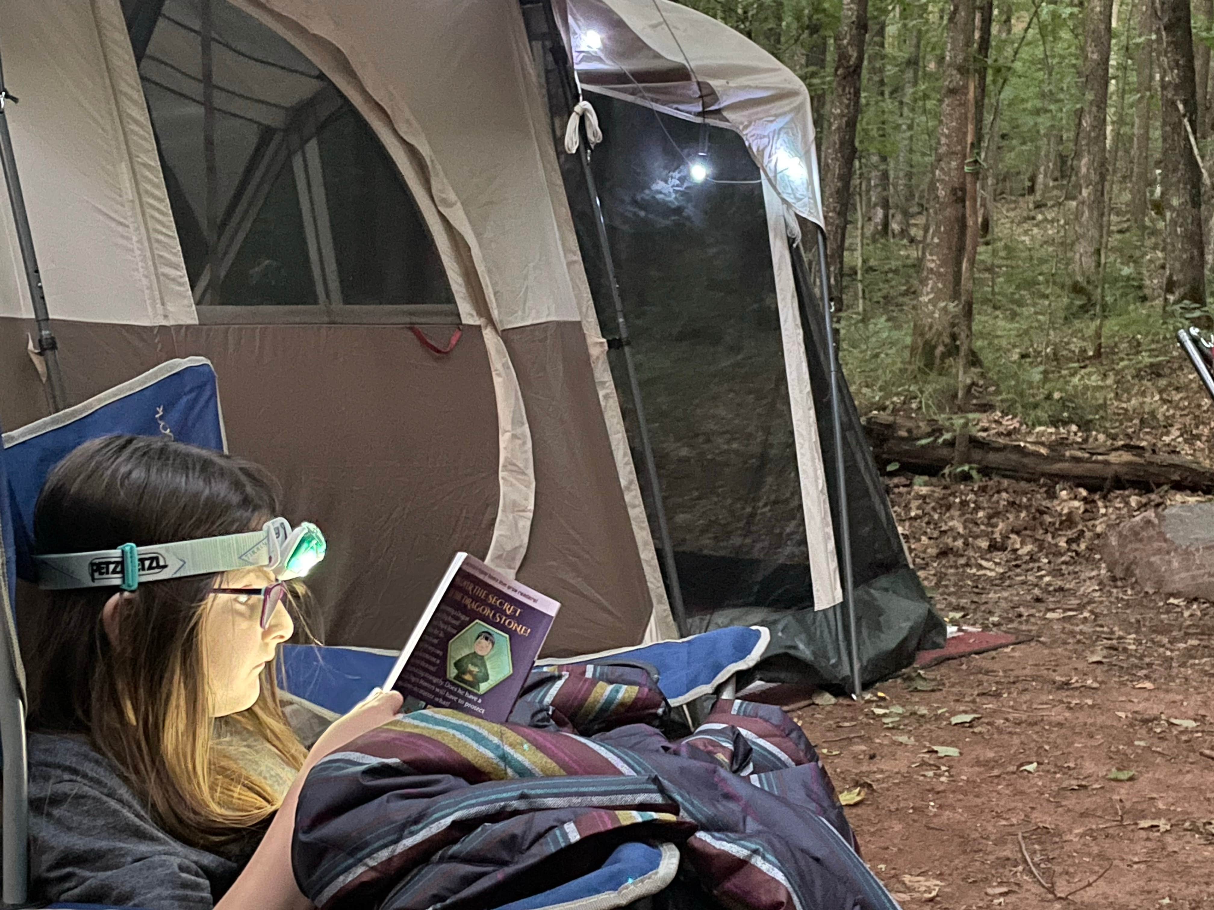 Nicole K.'s photo at Copper Falls State Park Campground near Marengo, WI