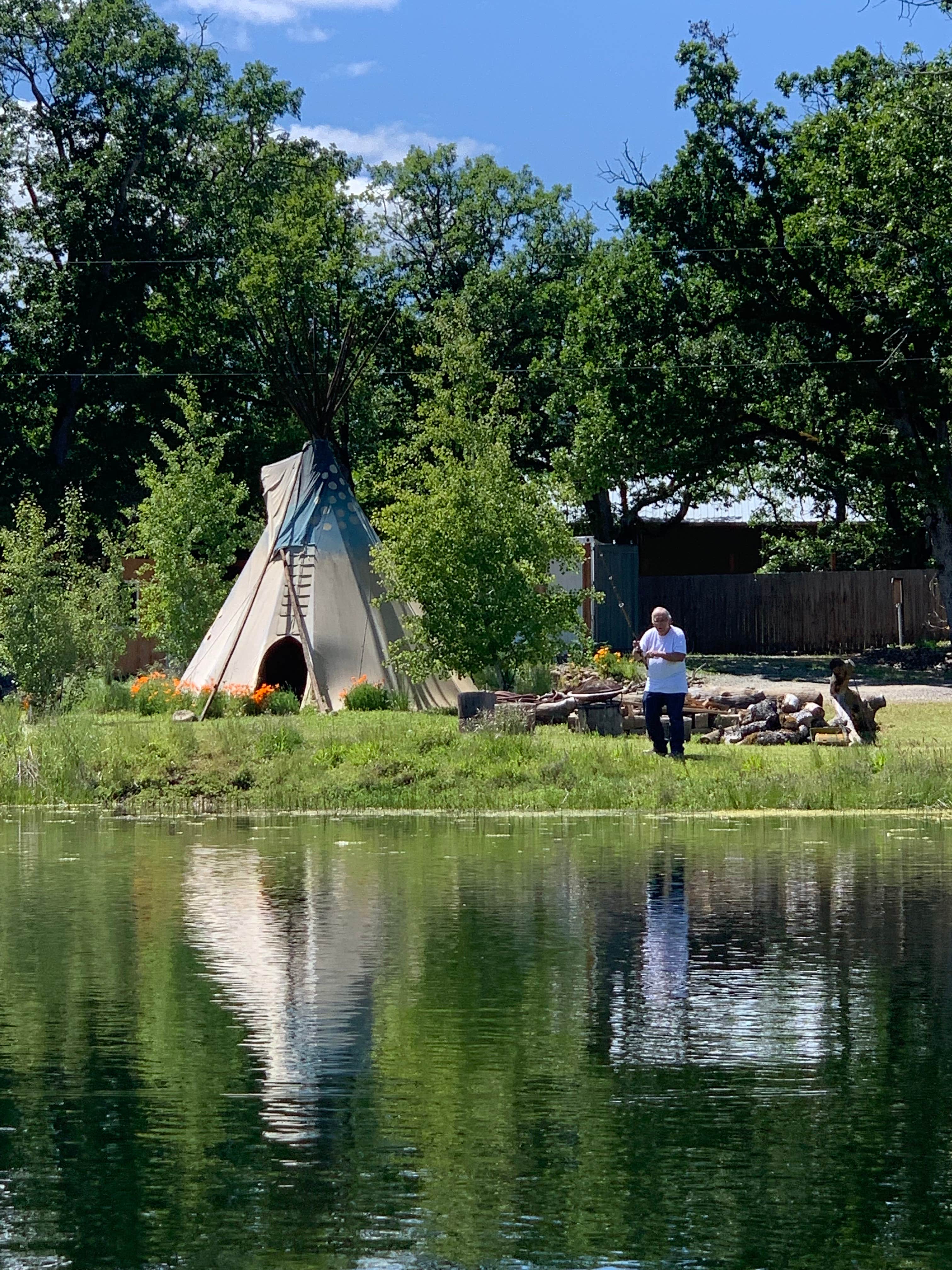 Camper-submitted photo at On Sacred Grounds Relaxation Retreat near White City, OR