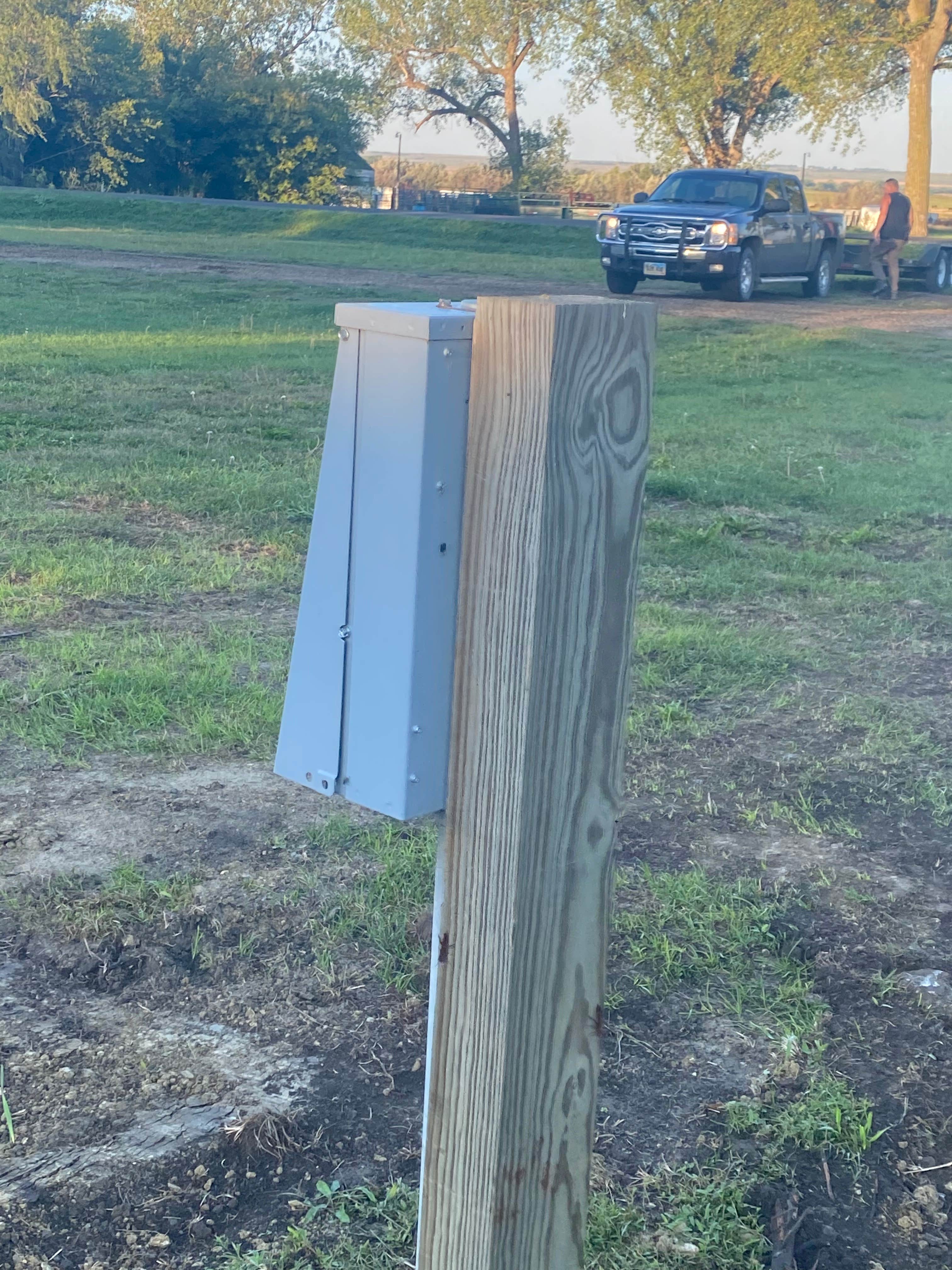 Camper-submitted photo at County Line Campground near Huron, SD