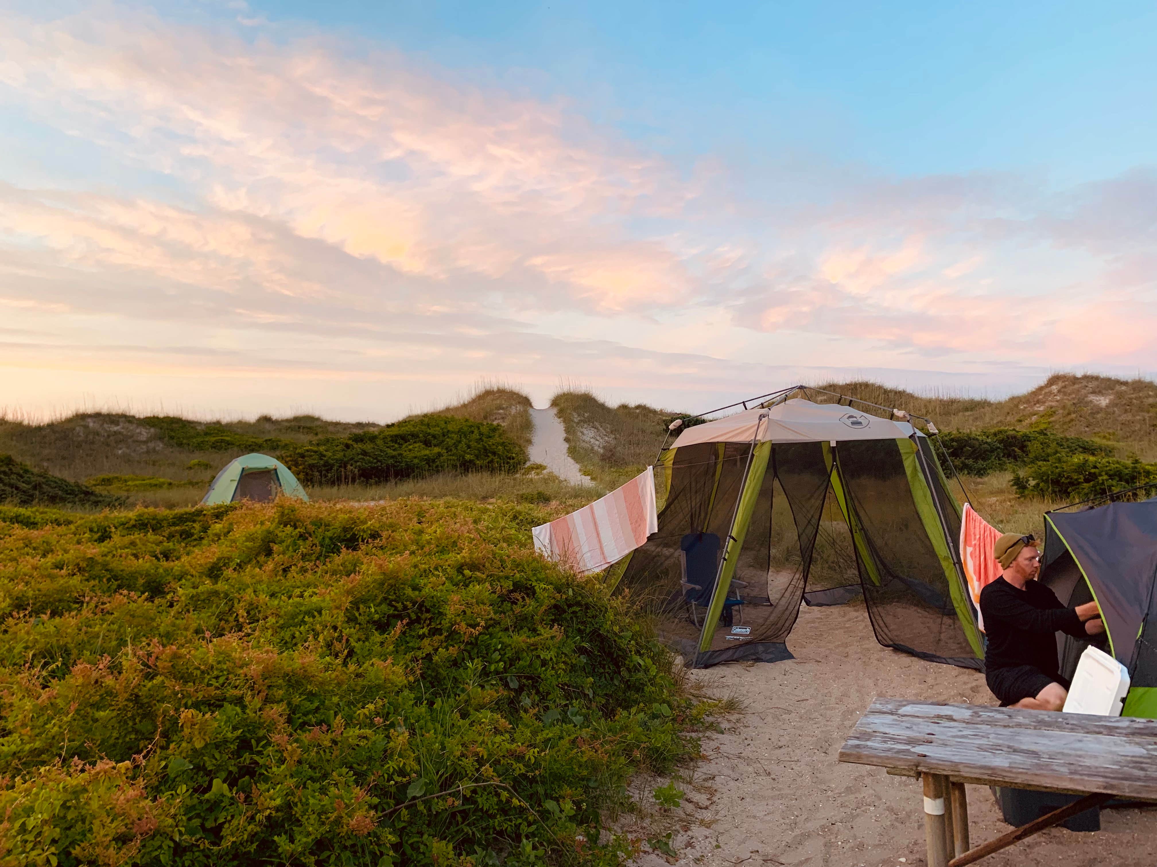 Lauren's photo at Ocracoke Campground — Cape Hatteras National Seashore near Swan Quarter, NC