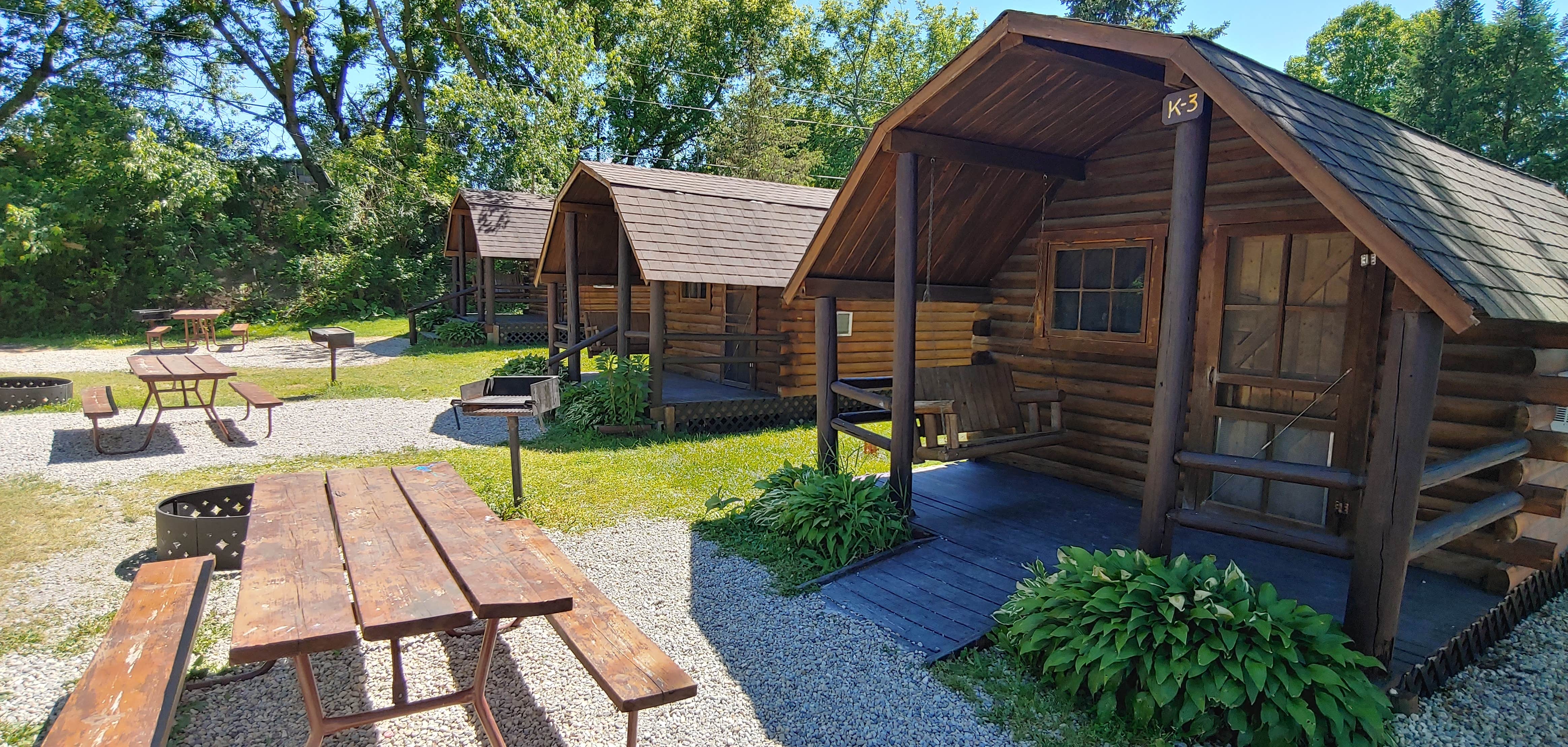 deb K.'s photo of glamping accommodations at Chicago Northwest KOA near Lemont, IL