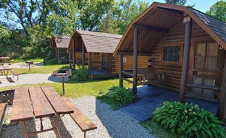 deb K.'s photo of a cabin at Chicago Northwest KOA near Northbrook, IL