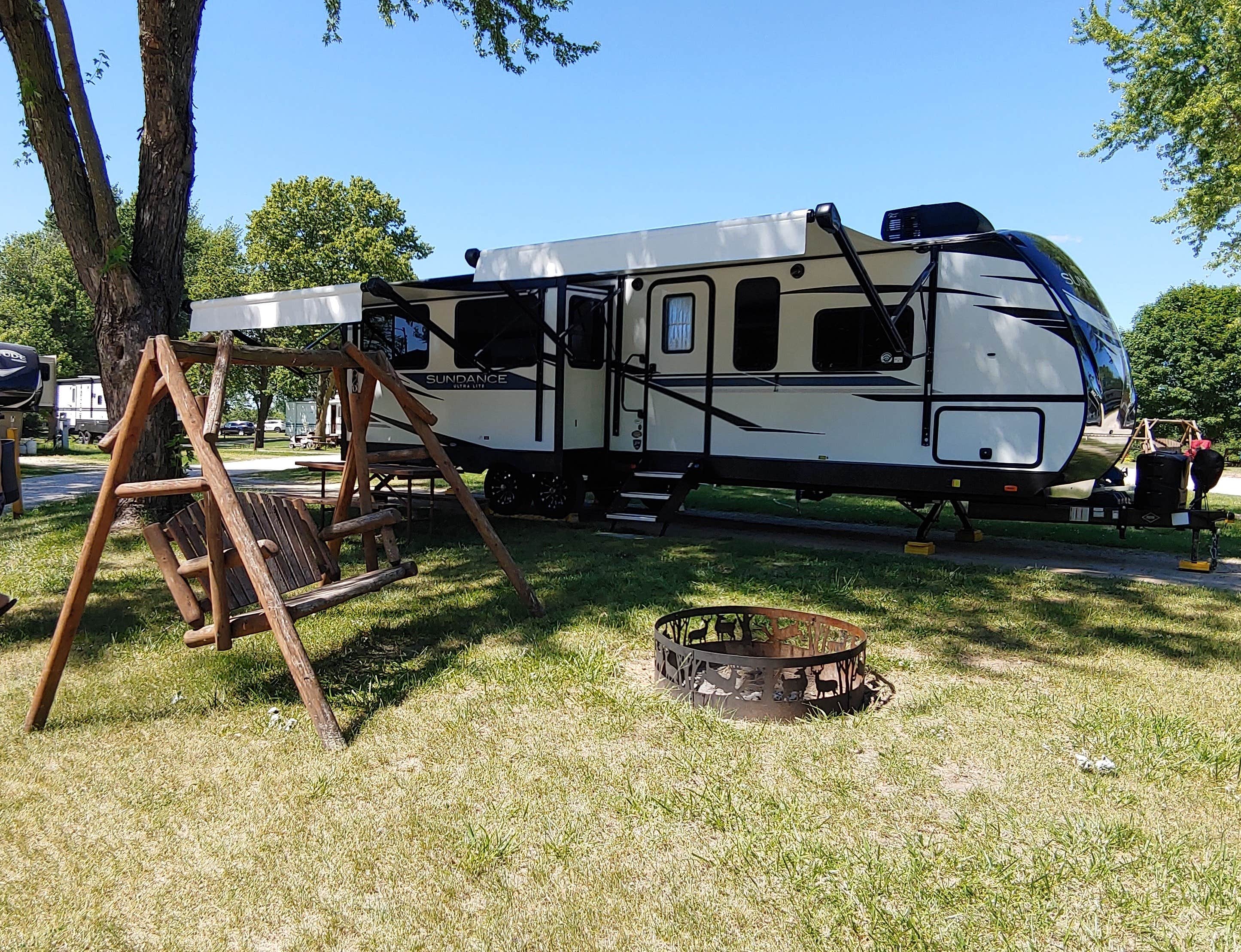 deb K.'s photo at Chicago Northwest KOA near Hawthorn Woods, IL