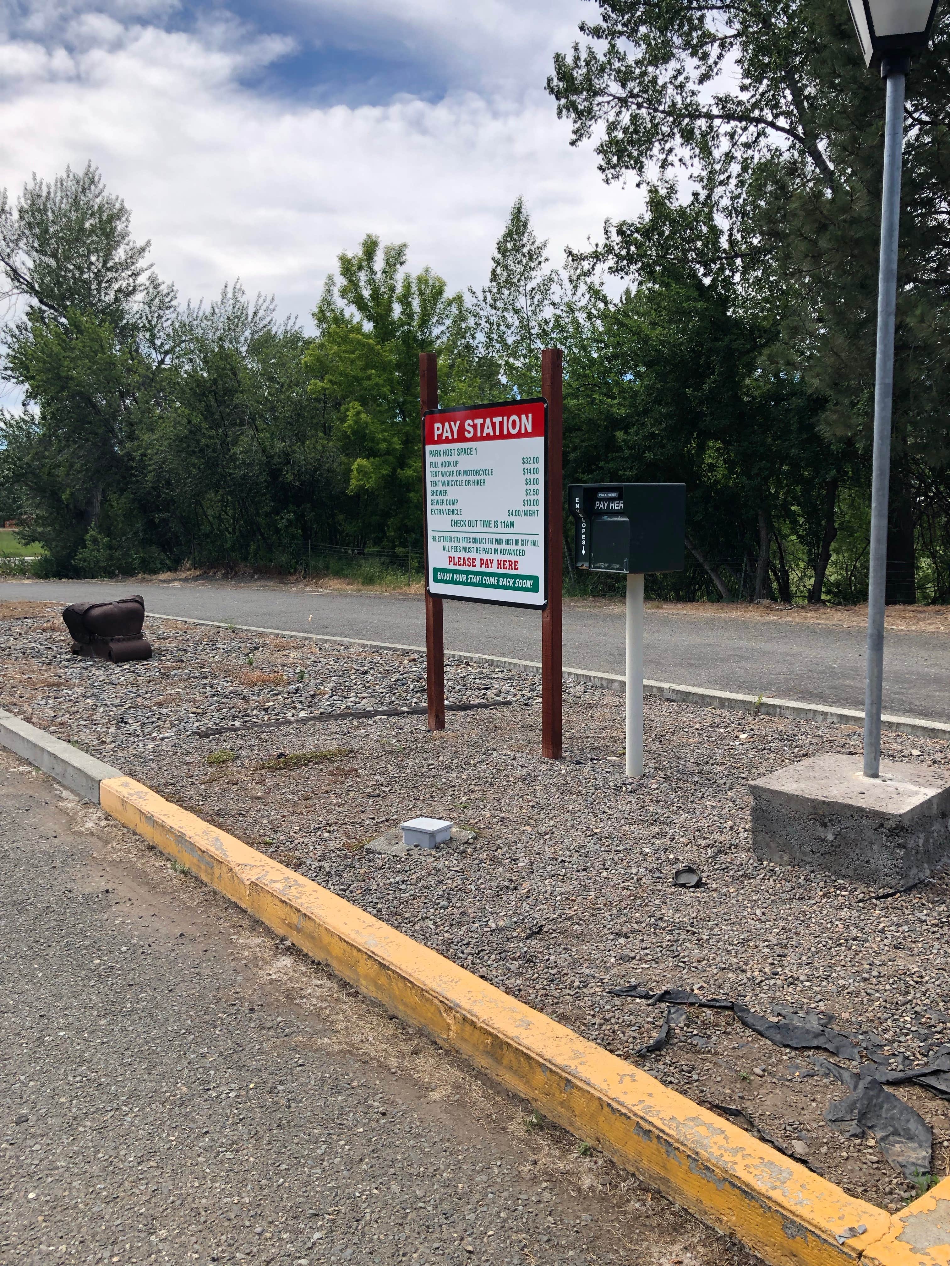 Camper-submitted photo at Depot Park near John Day, OR