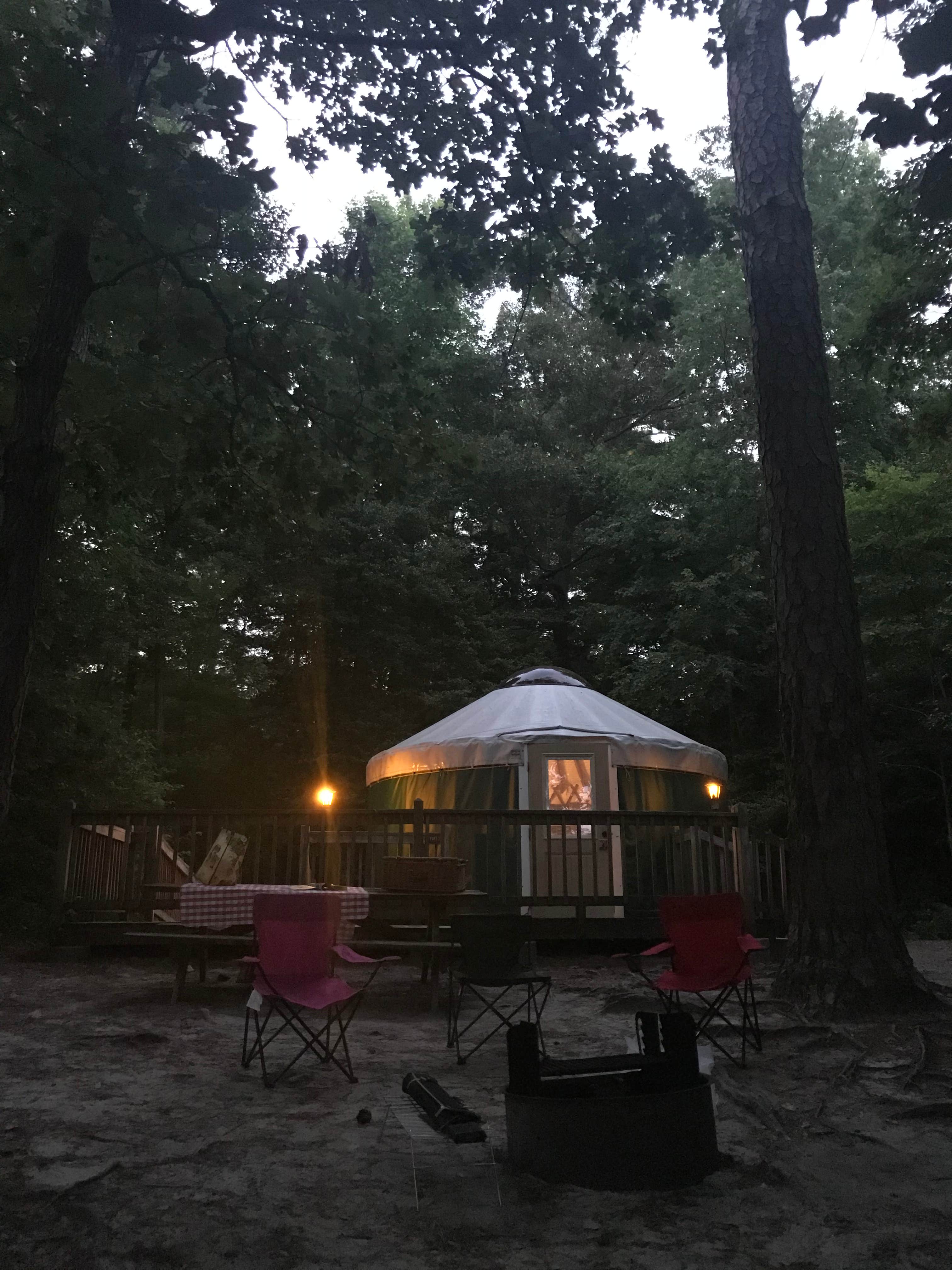 Camper submitted image from Trap Pond State Park Campground - 4