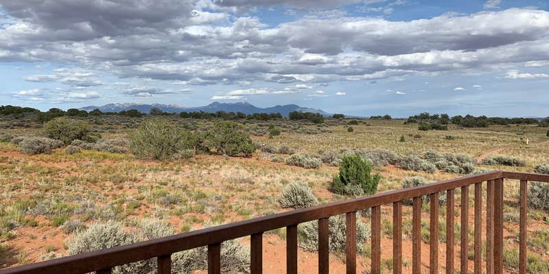 Camper submitted image from Moenkopi Yurts — Dead Horse Point State Park