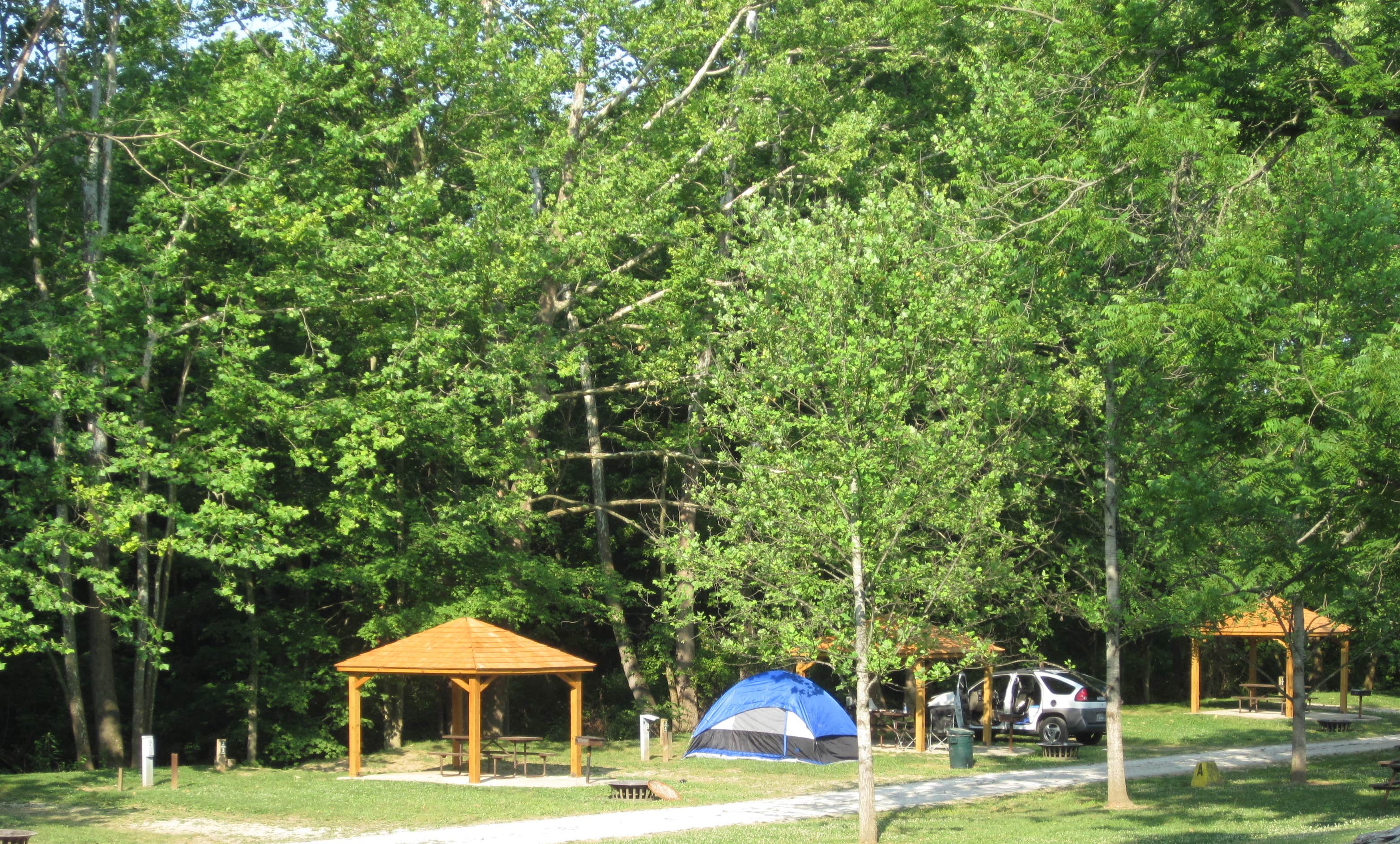 Camper submitted image from Marengo Cave Campgrounds - 2