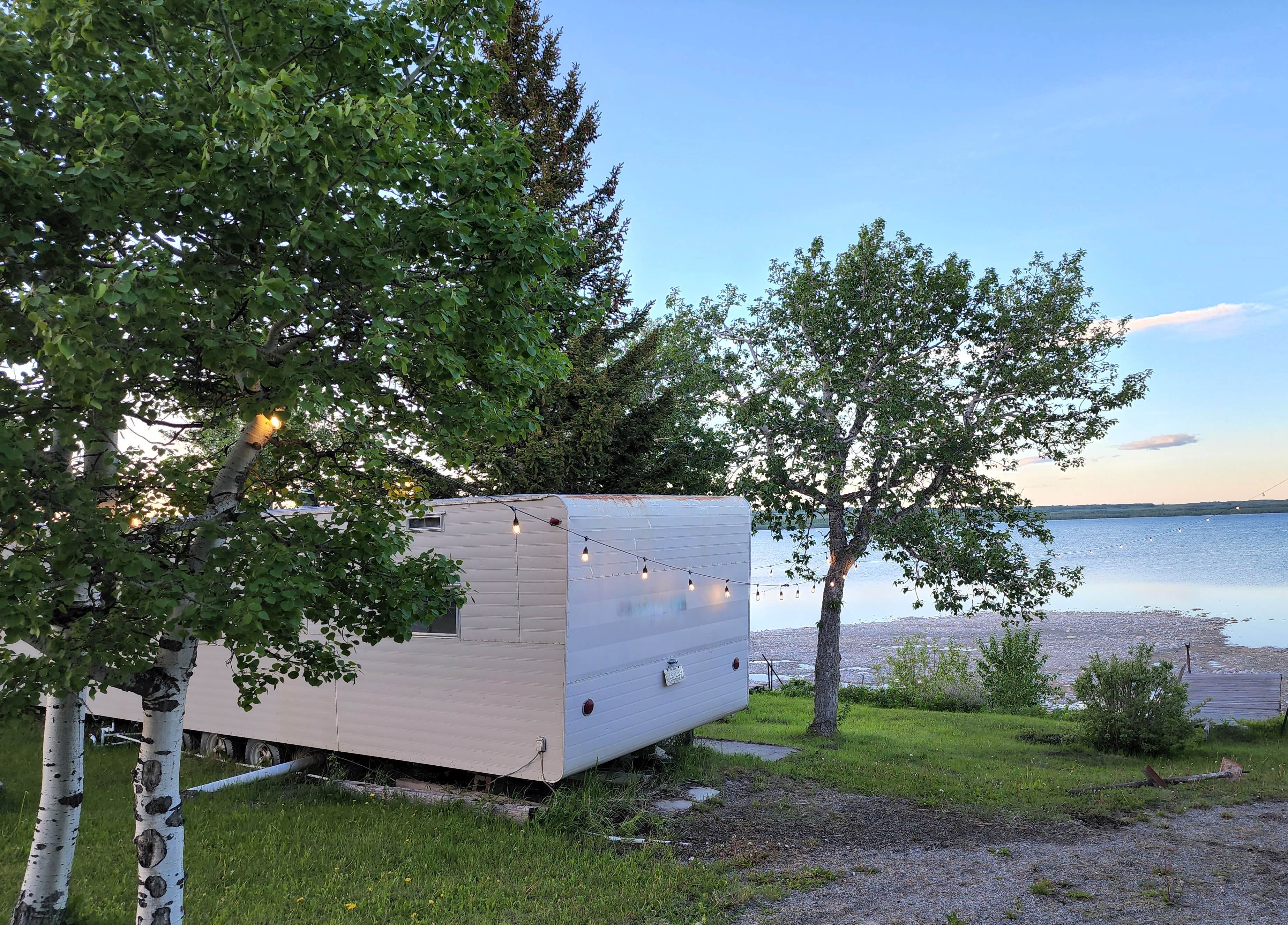 Camper-submitted photo at Fish Camp at Duck Lake near Babb, MT