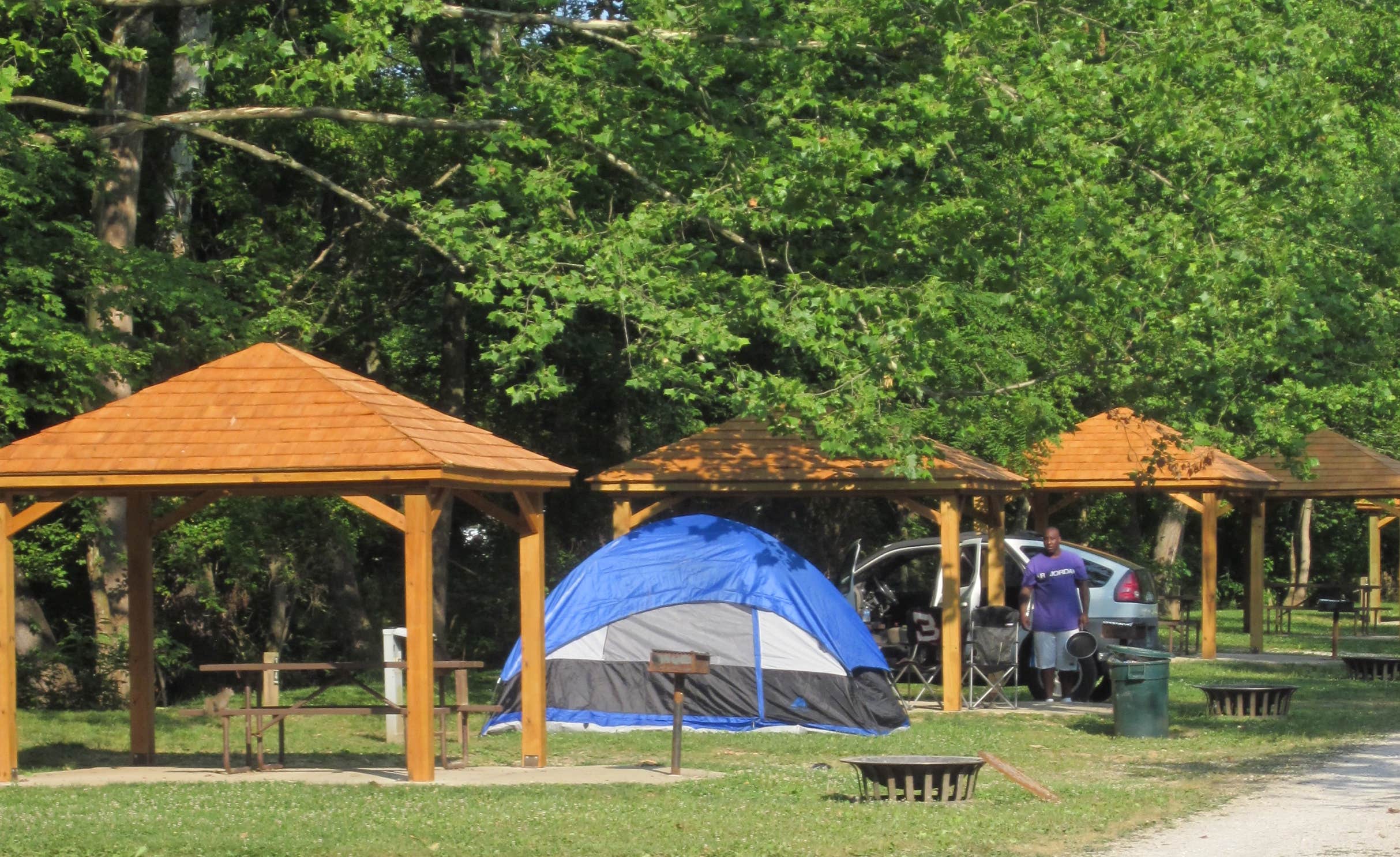 Camper submitted image from Marengo Cave Campgrounds - 3