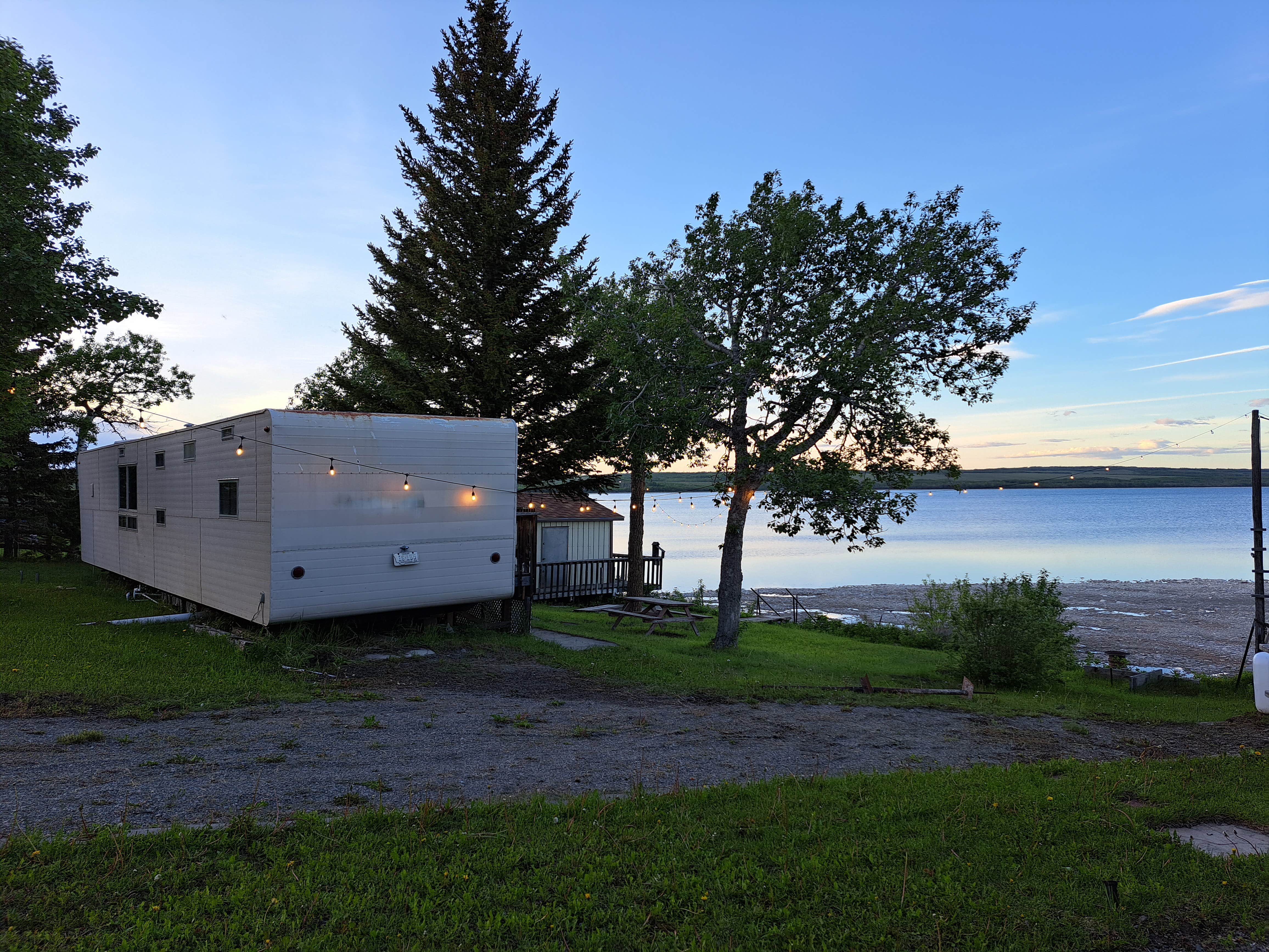 Camper-submitted photo at Fish Camp at Duck Lake near Babb, MT