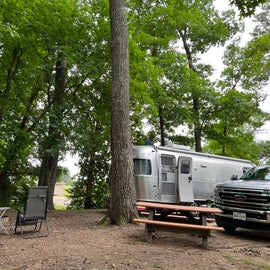 Site 335 - vehicle parking next to camper only