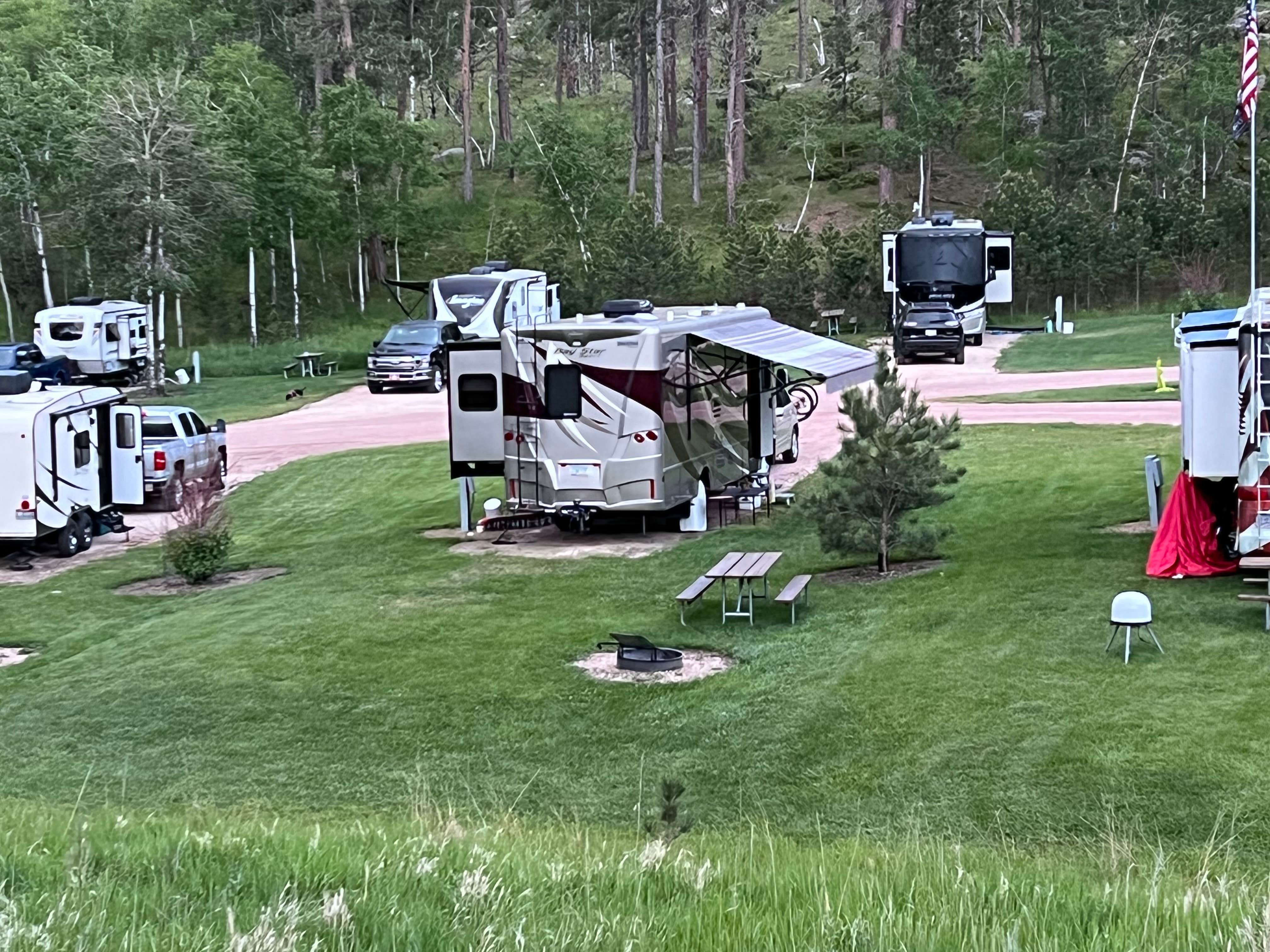 Camper-submitted photo at Custers Gulch RV Park near Fairburn, SD