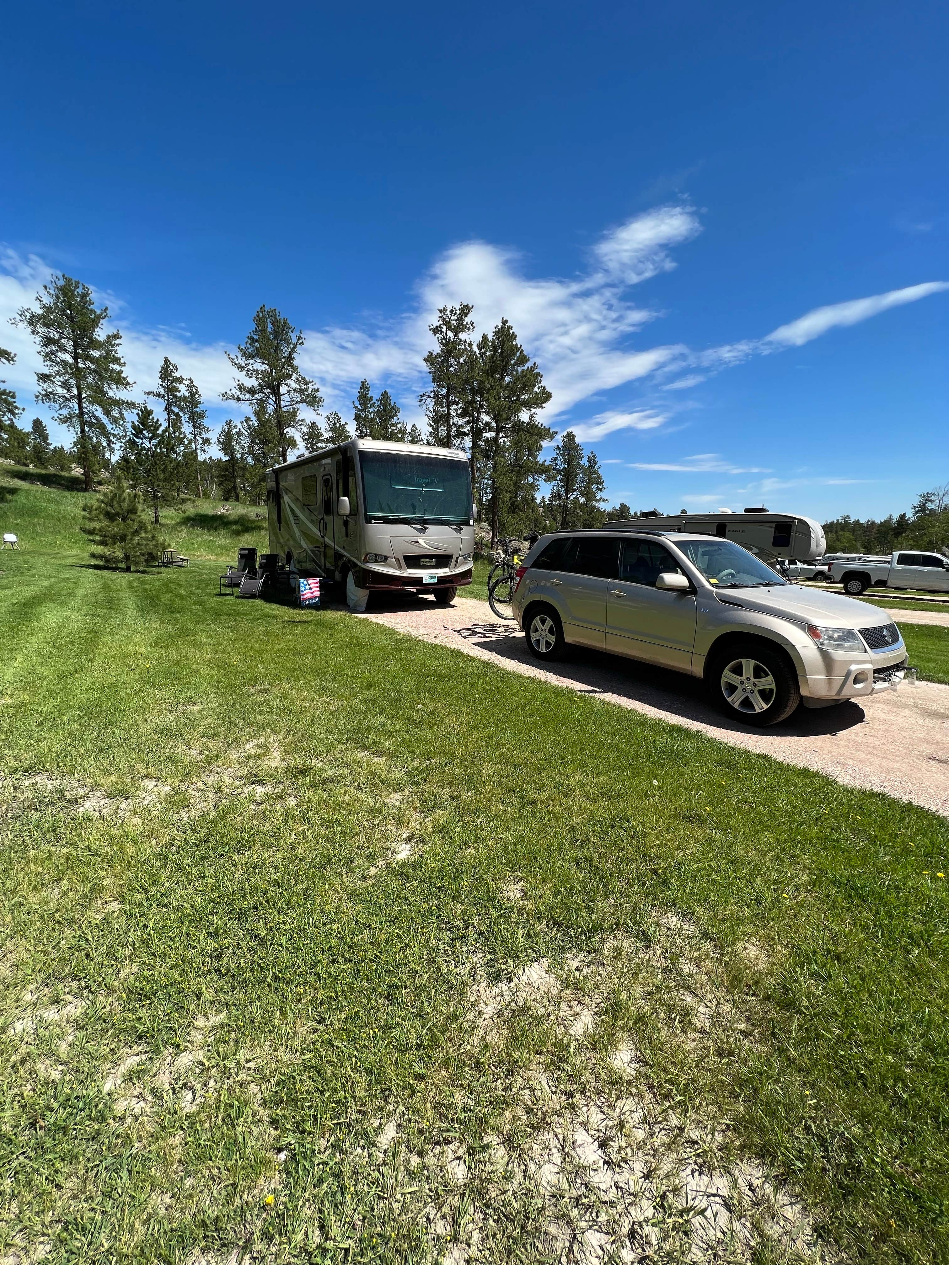 Camper-submitted photo at Custers Gulch RV Park near Fairburn, SD