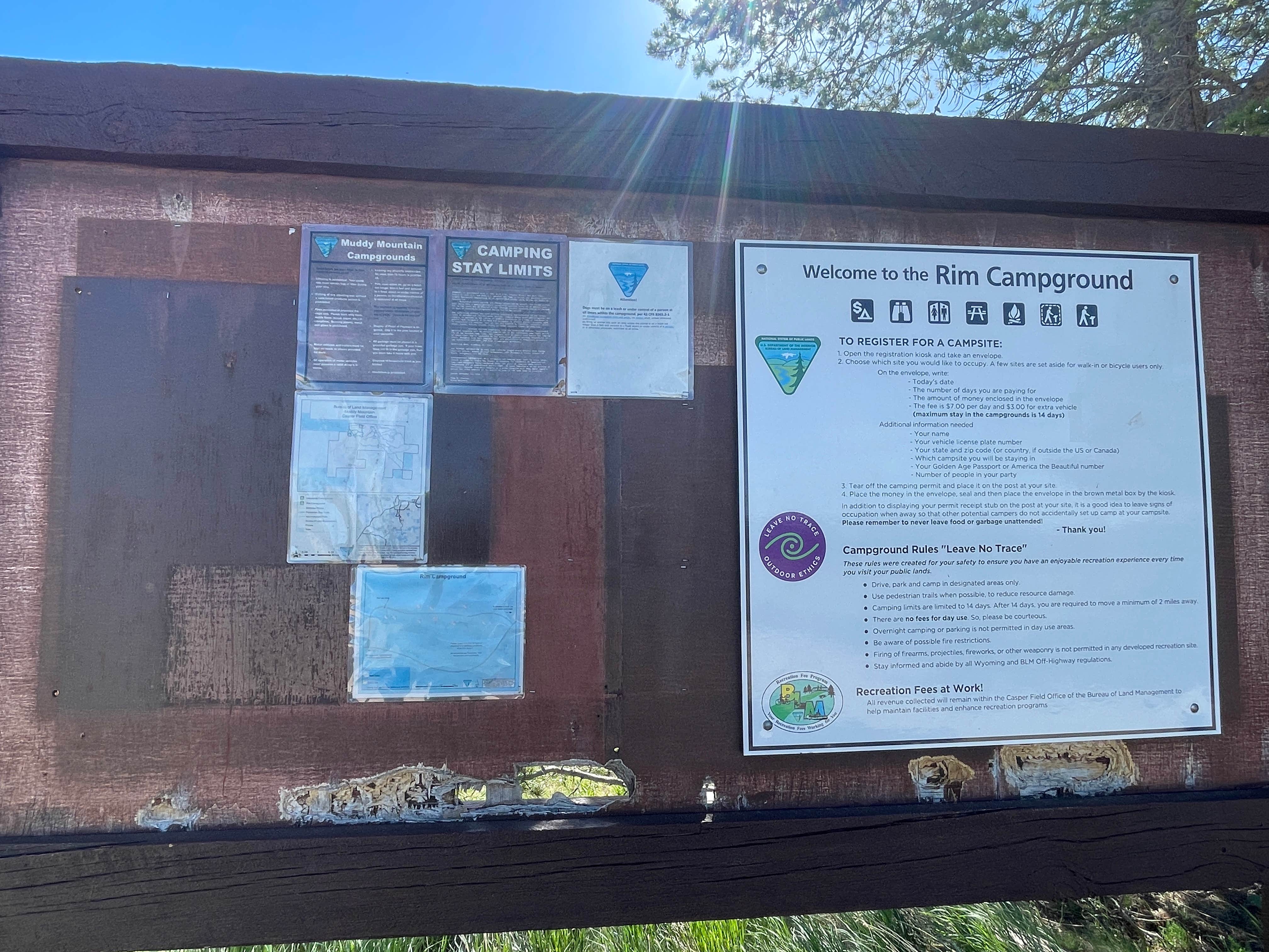 Camper-submitted photo at Rim Campground near Mills, WY