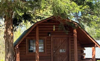Olivia C.'s photo of a cabin at Commerce / Athens KOA Journey near Berkeley Lake, GA