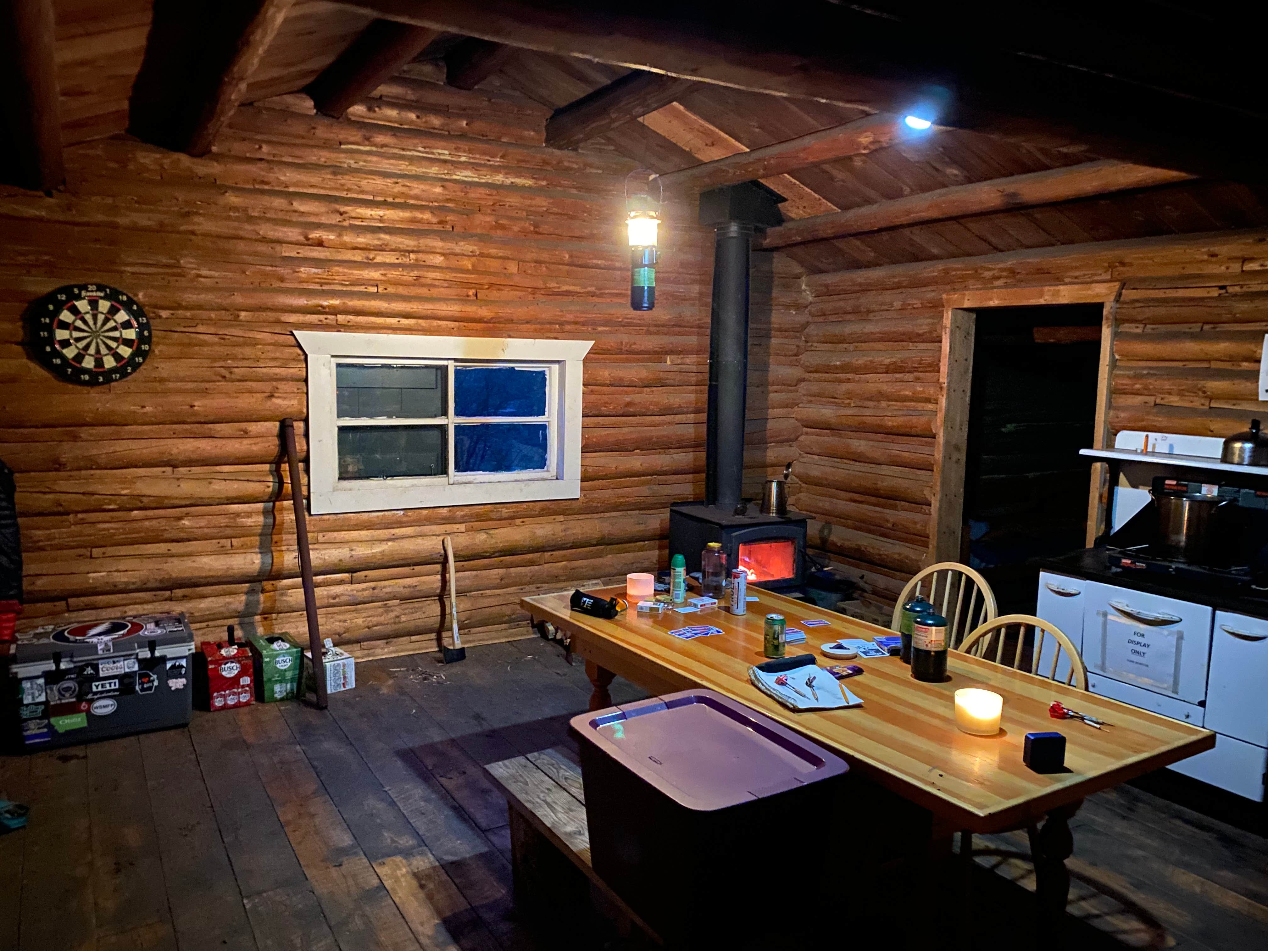 Camper-submitted photo at Miller Cabin near Helena National Forest