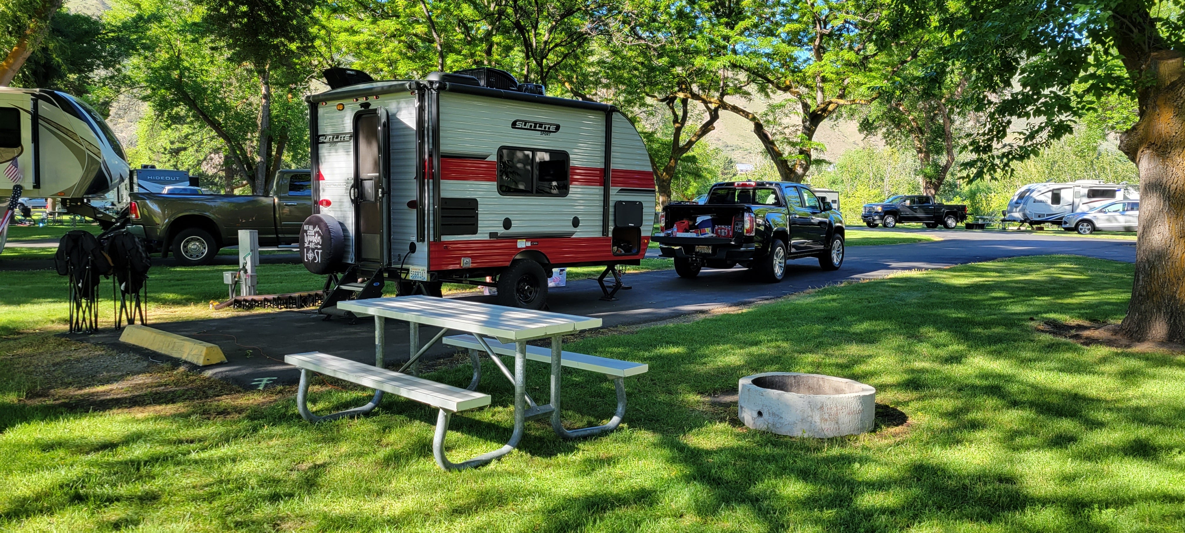 Camper submitted image from Wenatchee River County Park - 1