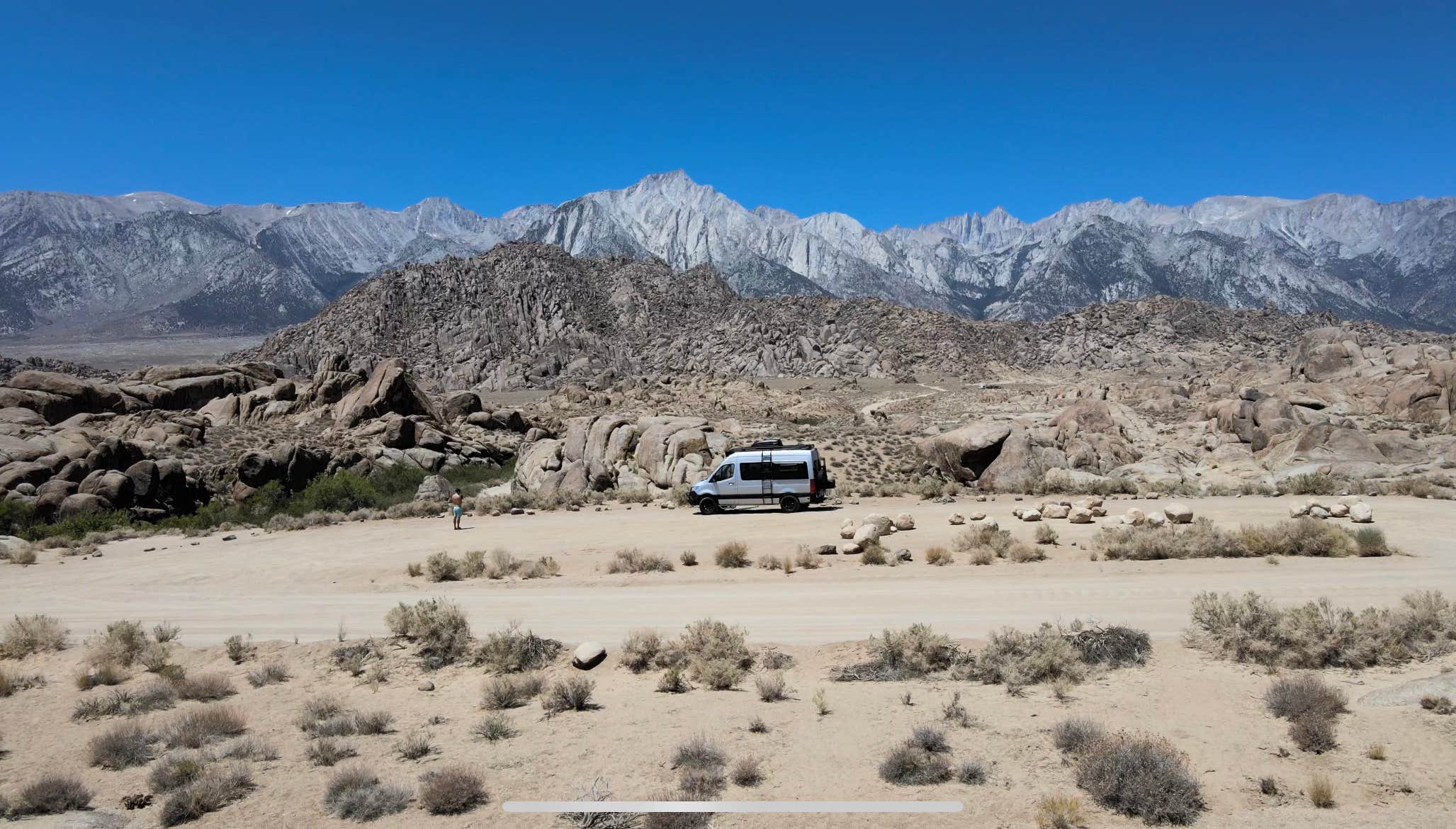 Camper-submitted photo at Alabama Hills Side Trail Dispersed Campsite near Alabama Hills, CA