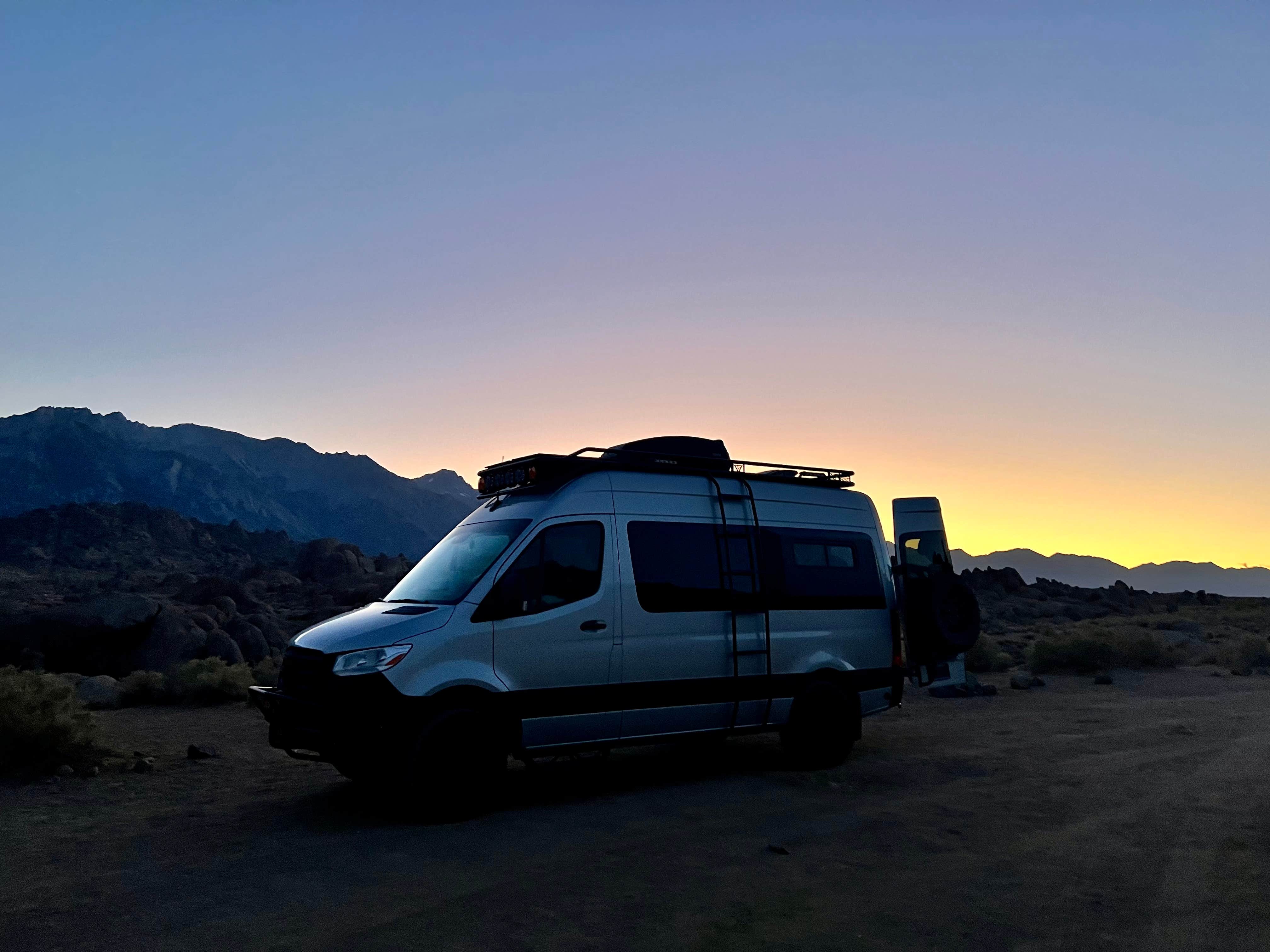 Camper-submitted photo at Alabama Hills Side Trail Dispersed Campsite near Alabama Hills, CA