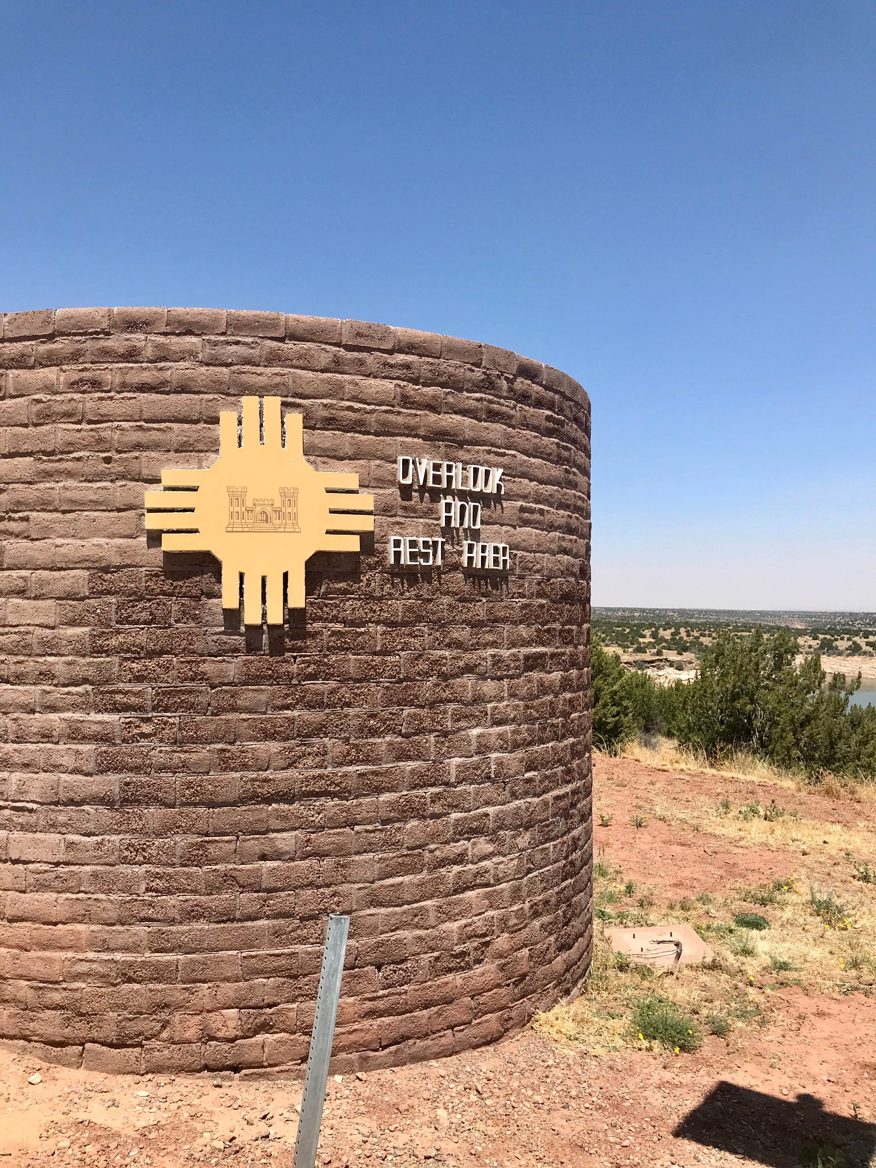 Camper-submitted photo at Los Tanos Campground — Santa Rosa Lake State Park near Santa Rosa, NM