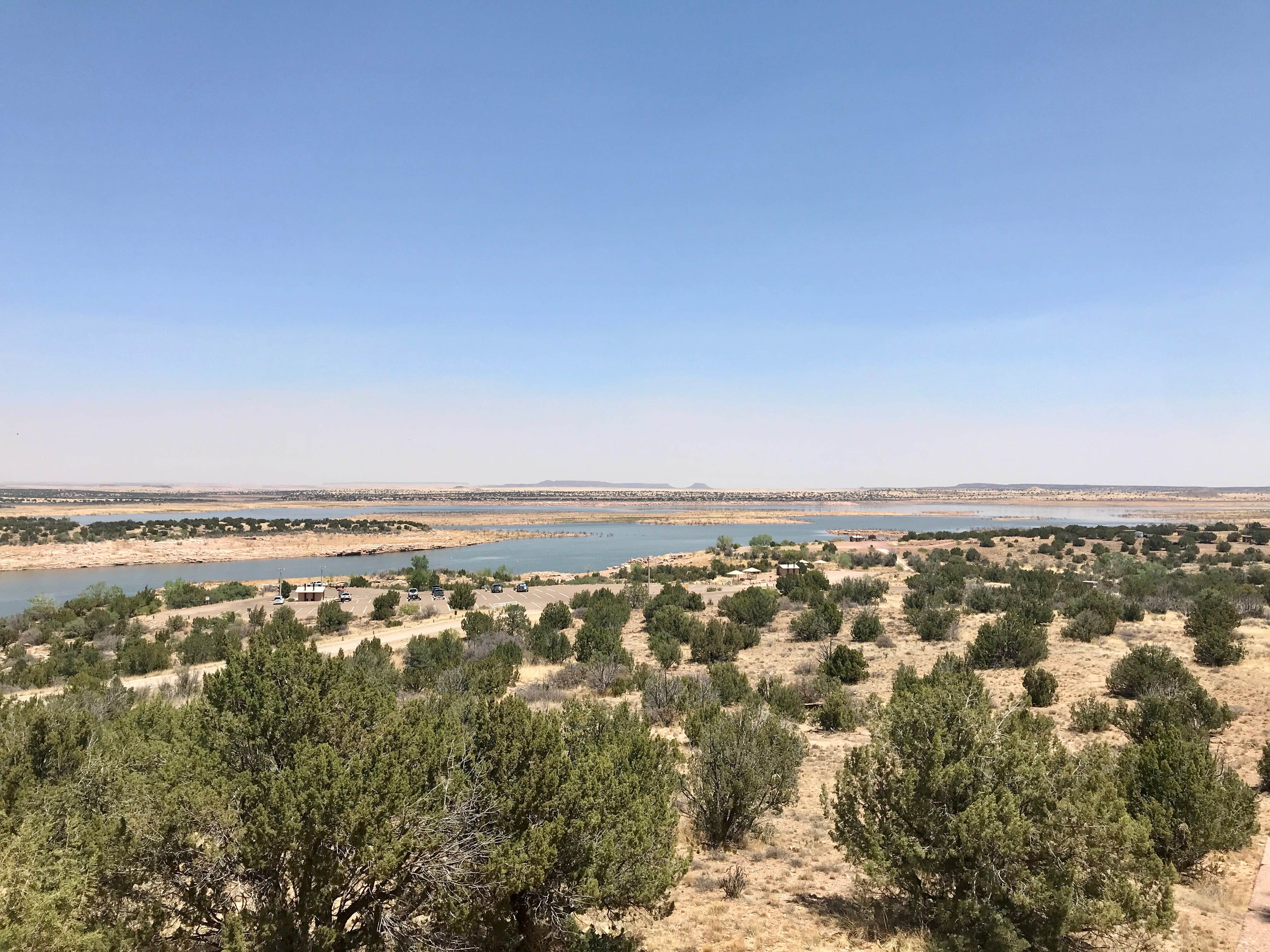 Camper-submitted photo at Los Tanos Campground — Santa Rosa Lake State Park near Santa Rosa, NM
