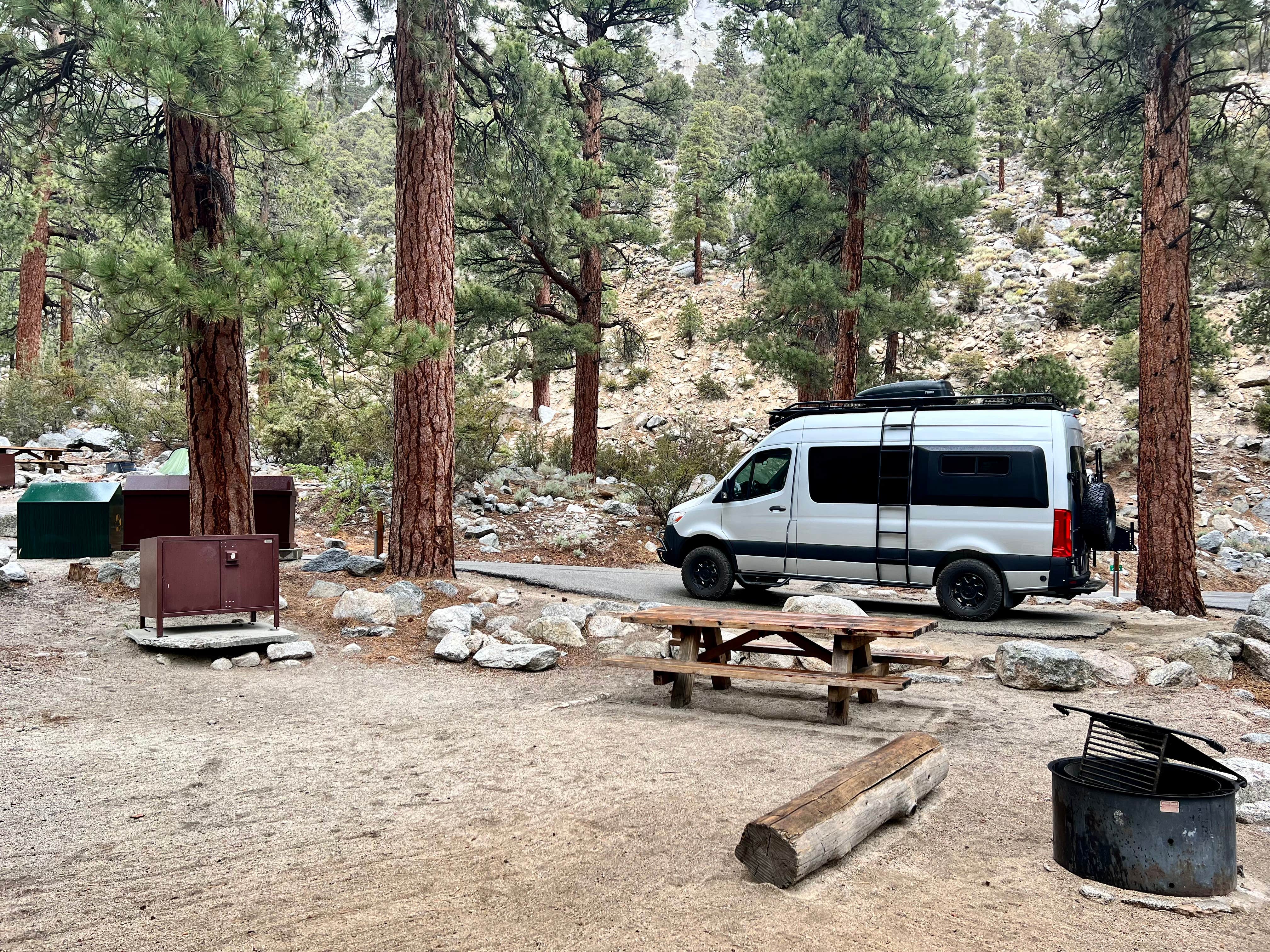 Katie T.'s photo of rv camping at Whitney Portal near Sequoia & Kings Canyon National Parks