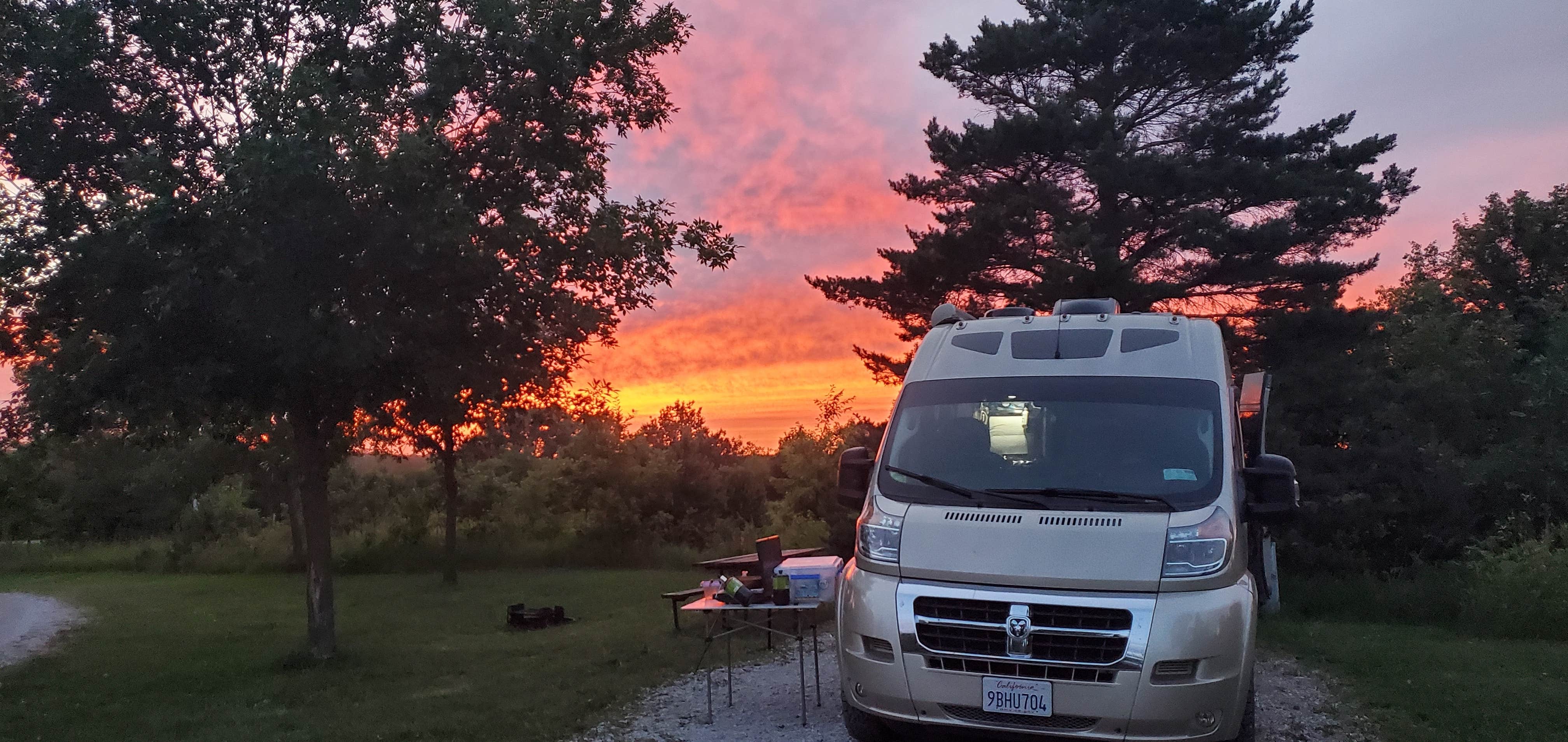 jaime T.'s photo of rv camping at Conestoga State Recreation Area near Martell, NE
