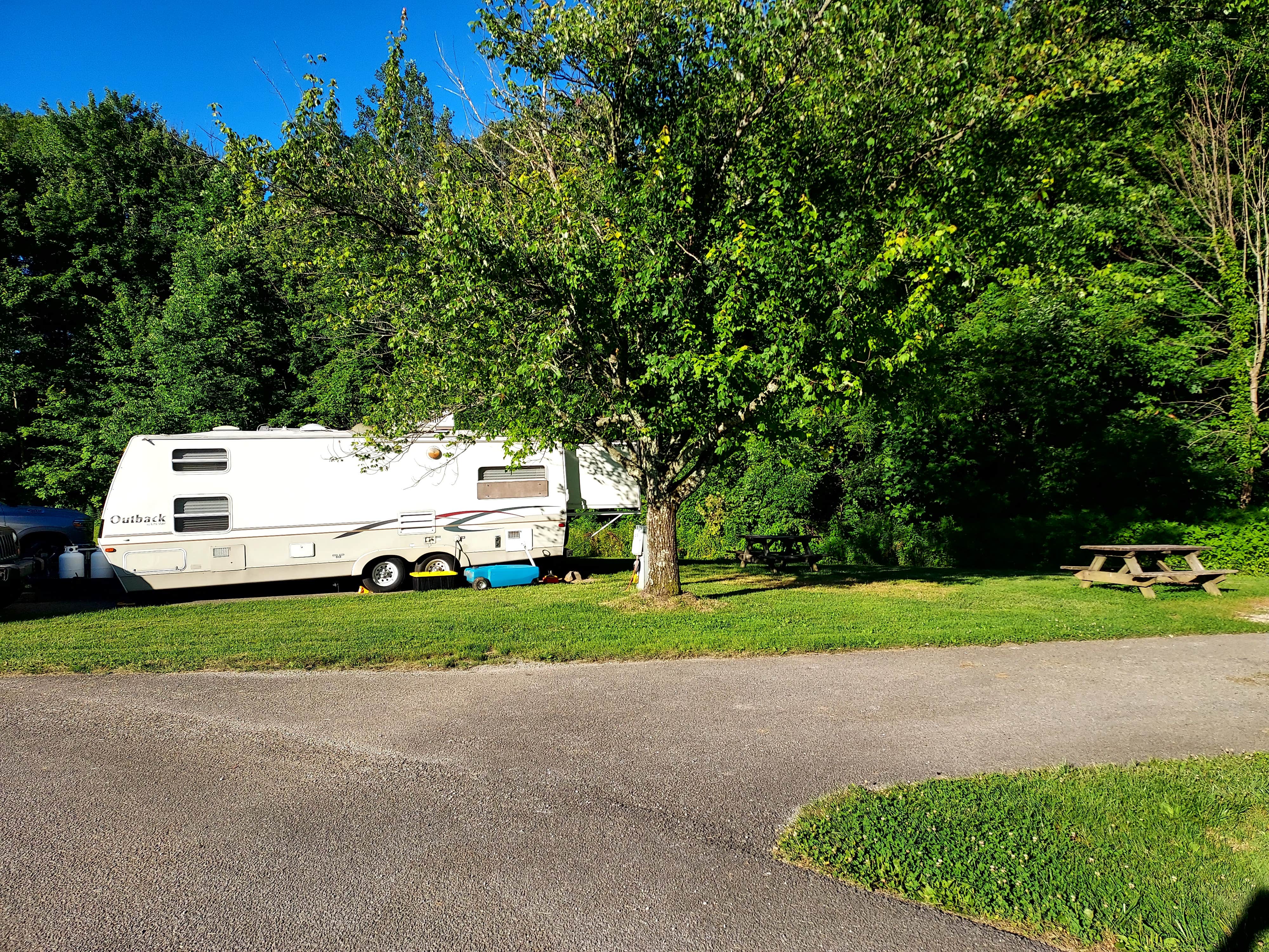 Dustin's photo of rv camping at Buffalo Ridge Campground — Brown County State Park near Clear Creek, IN