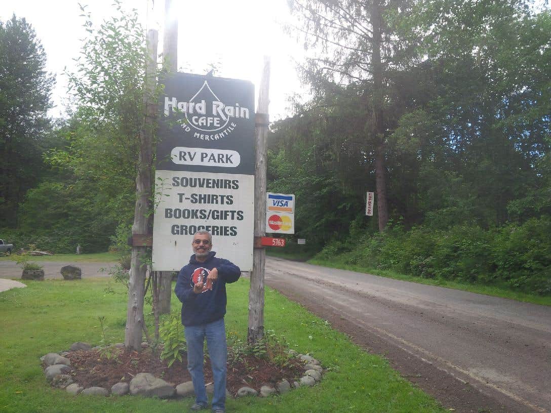 Camper-submitted photo at Hard Rain Cafe and RV Park near Sekiu, WA