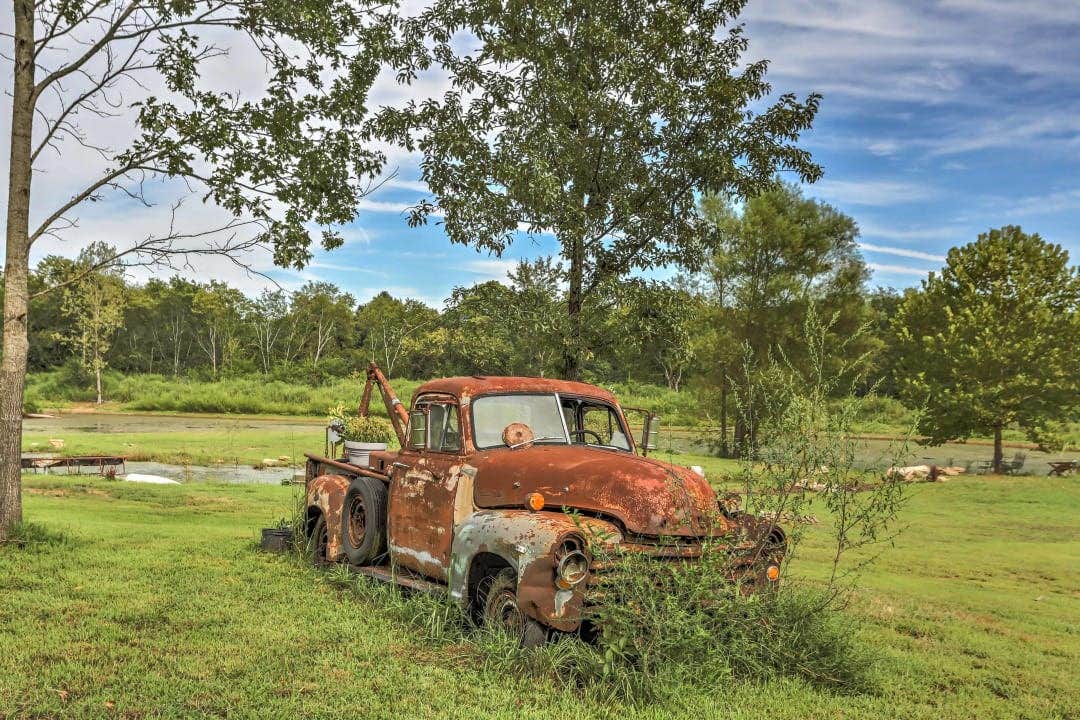 Camper-submitted photo at Lil Cabin Big Rocker near Thompson's Station, TN