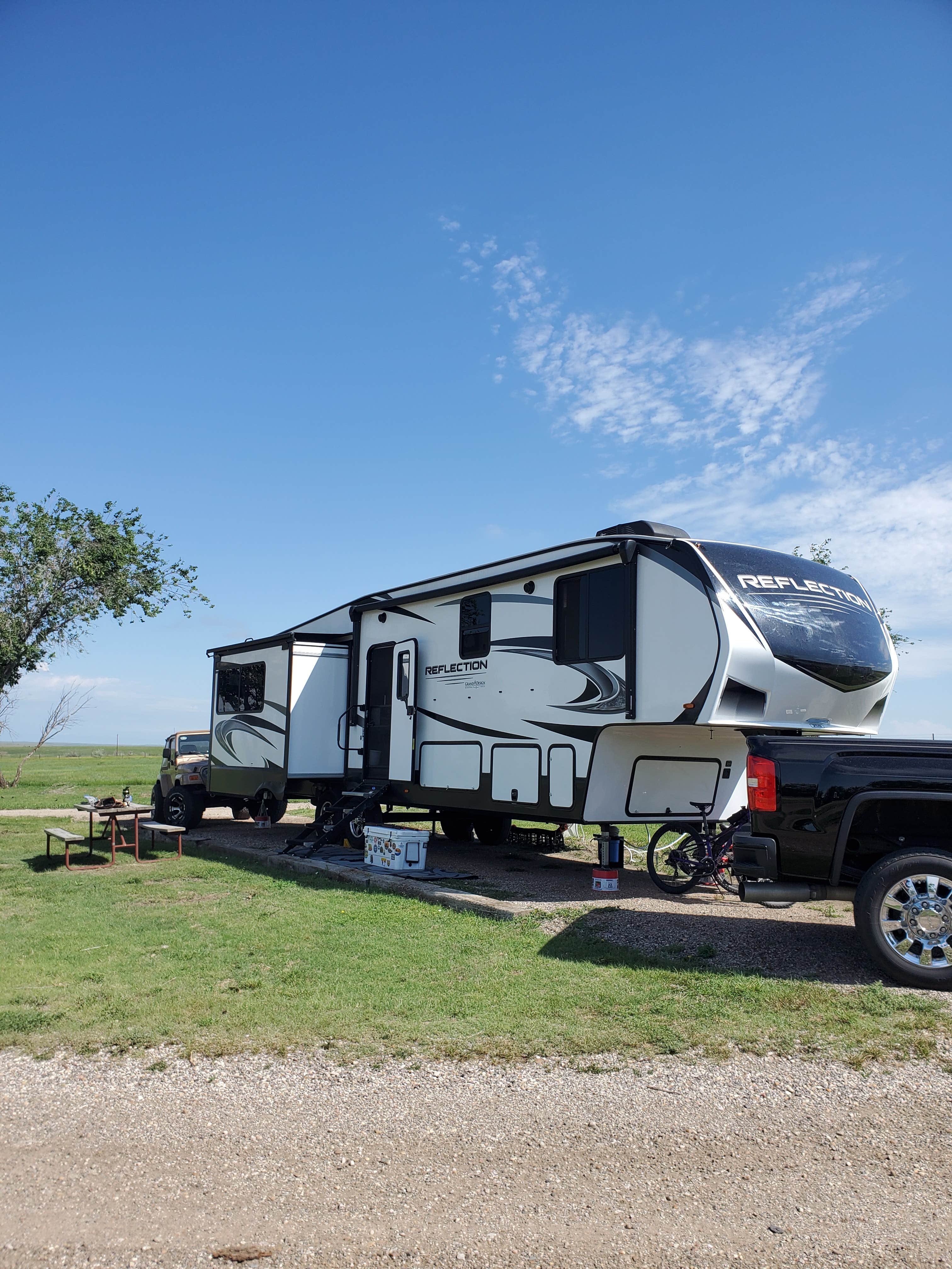Alana R.'s photo of rv camping at Lisa May Wice near Interior, SD