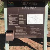 Review photo of Villanueva State Park Campground by Susan L., June 25, 2022