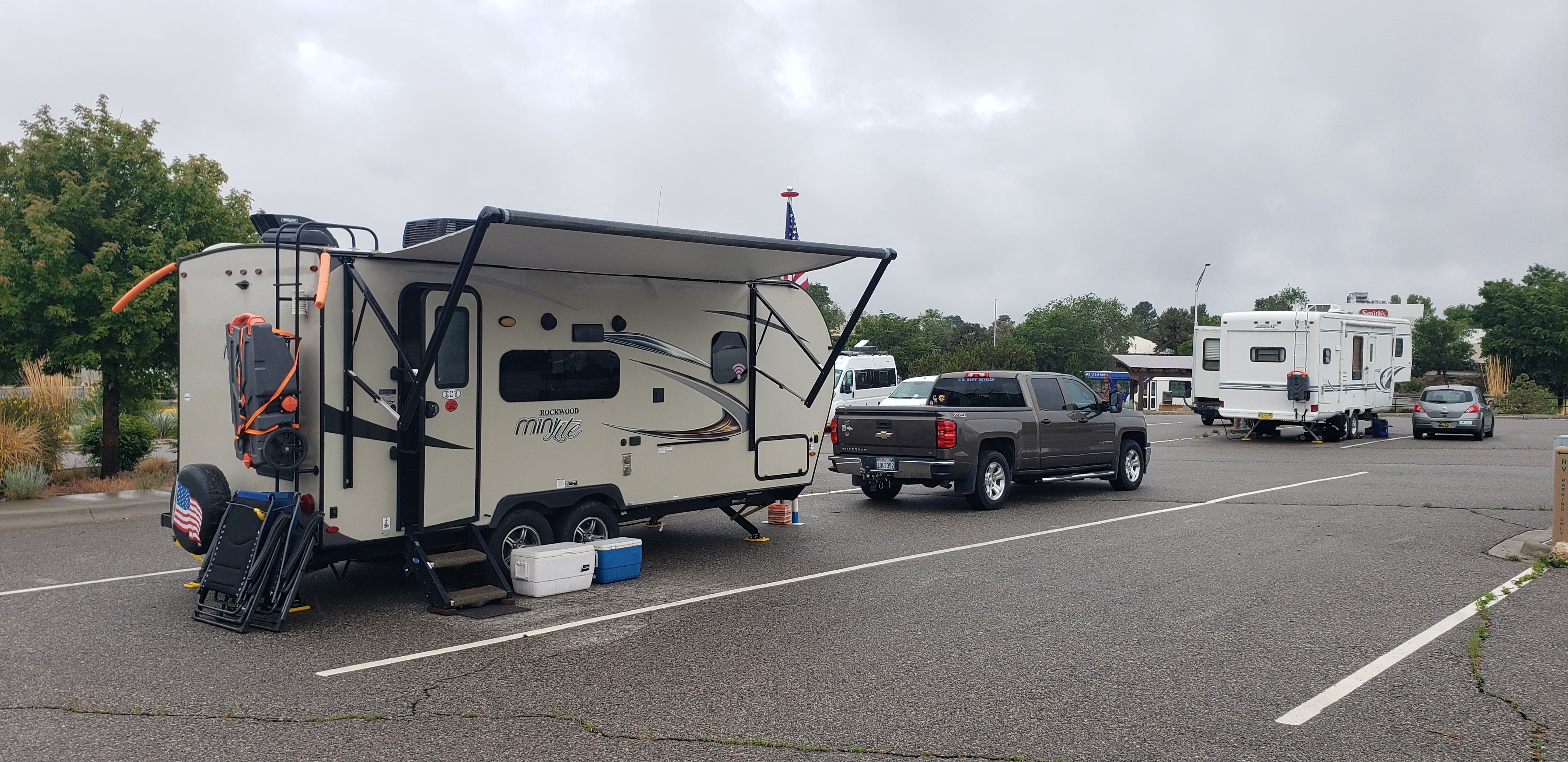 Camper submitted image from White Rock Visitor Center RV Park - 1