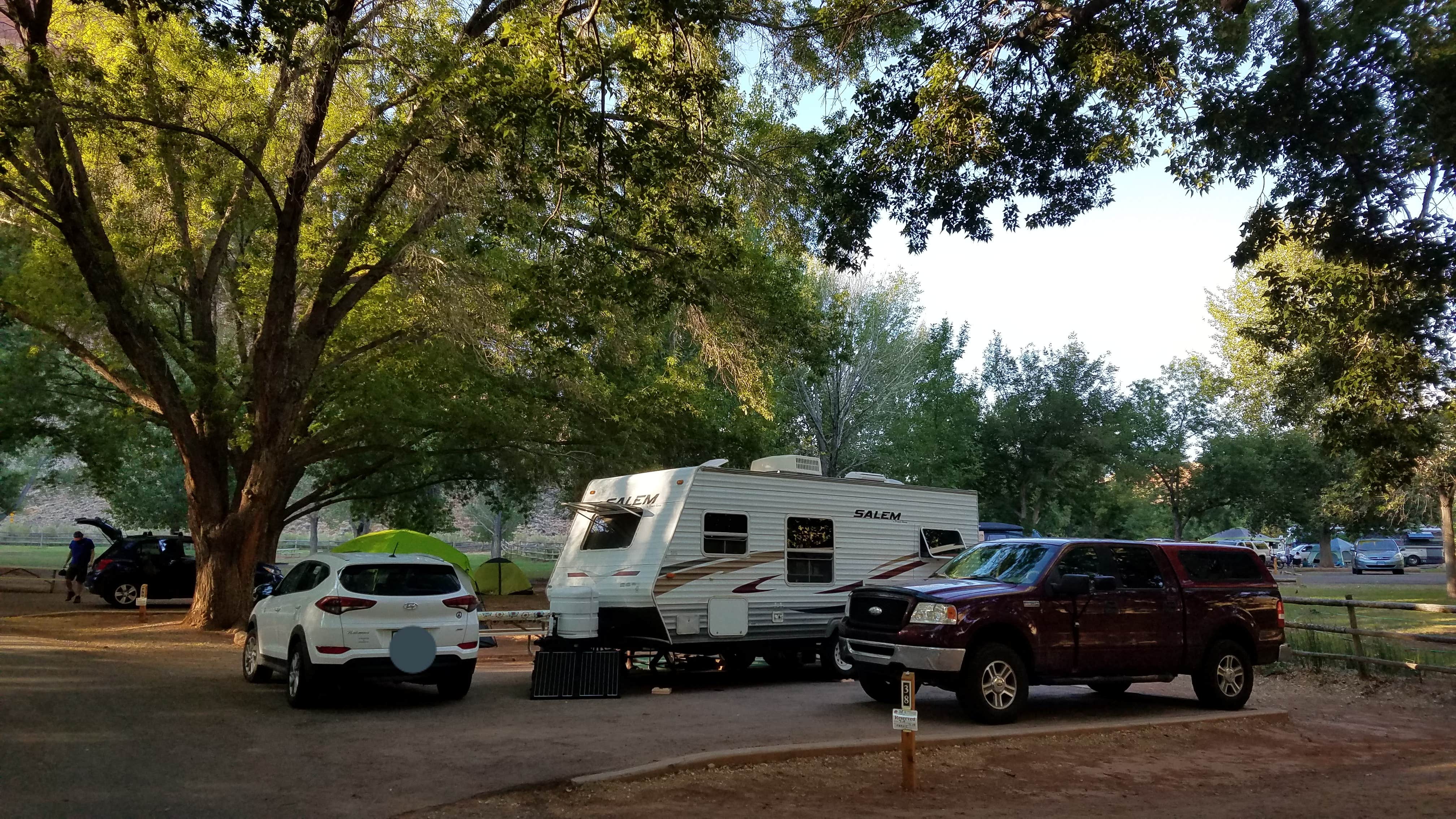 Mary S.'s photo of rv camping at Fruita Campground — Capitol Reef National Park near Hanksville, UT