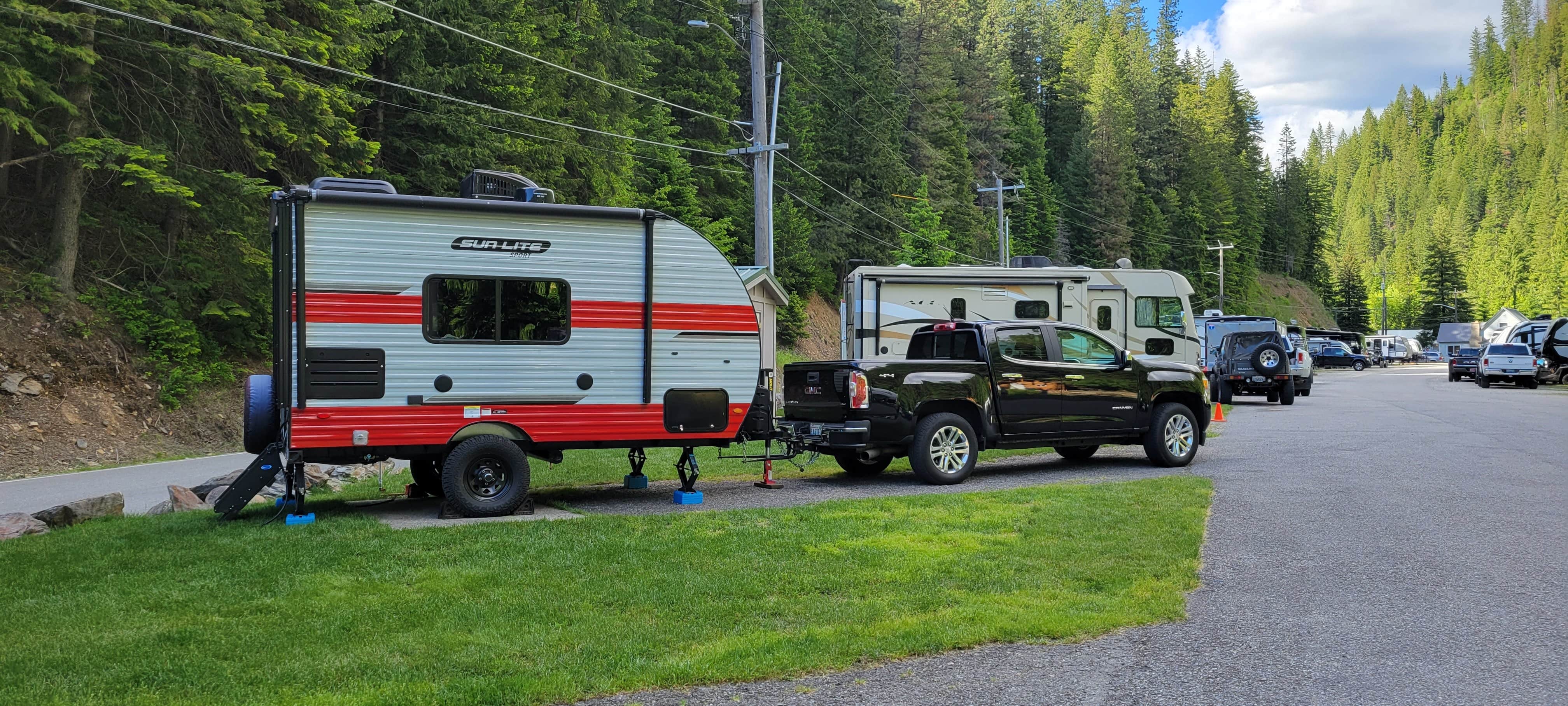 Shonni N.'s photo of rv camping at Wallace RV Park near Harrison, ID