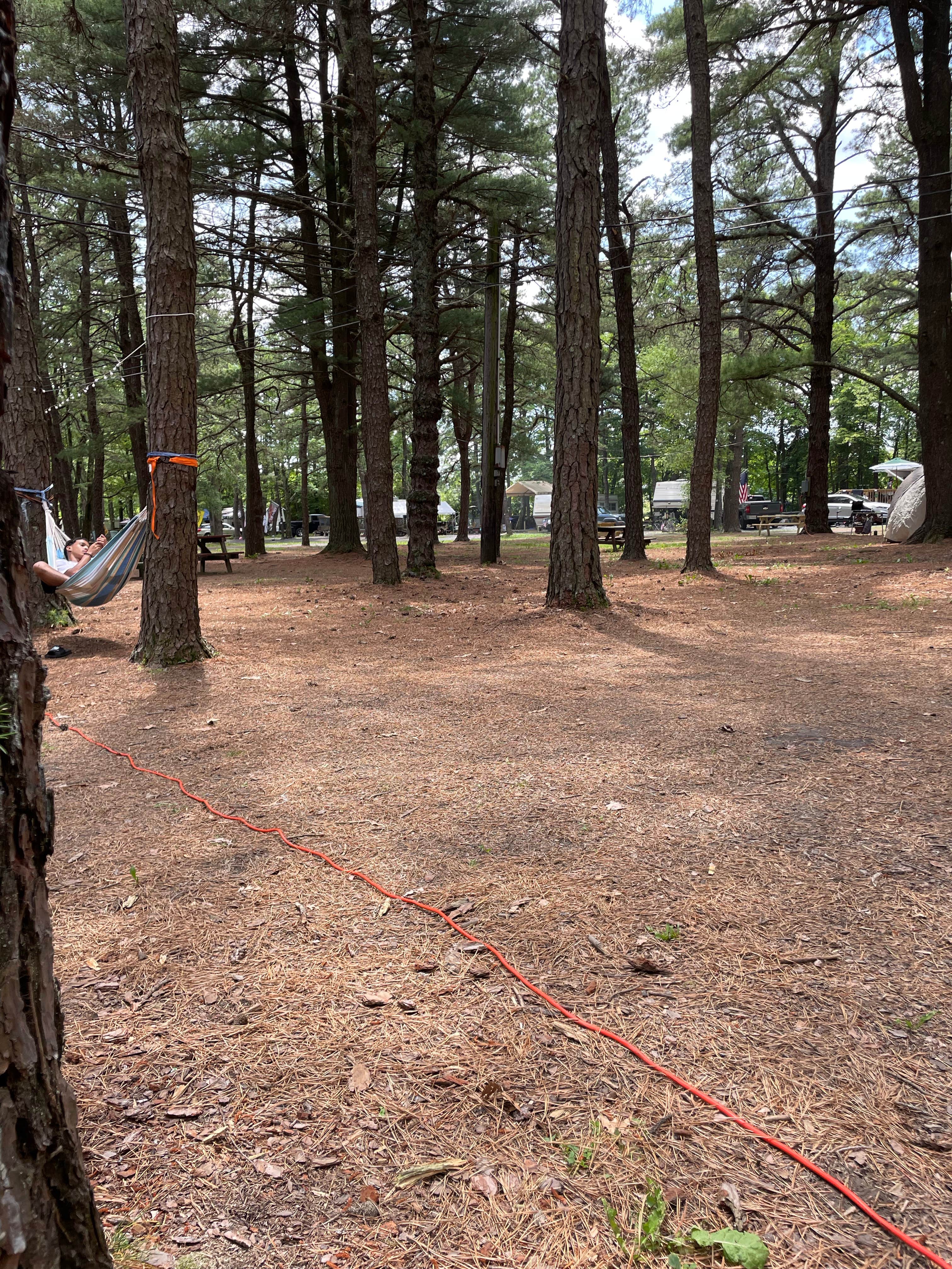 Camper-submitted photo at Evergreen Lake Campground near Northampton, PA