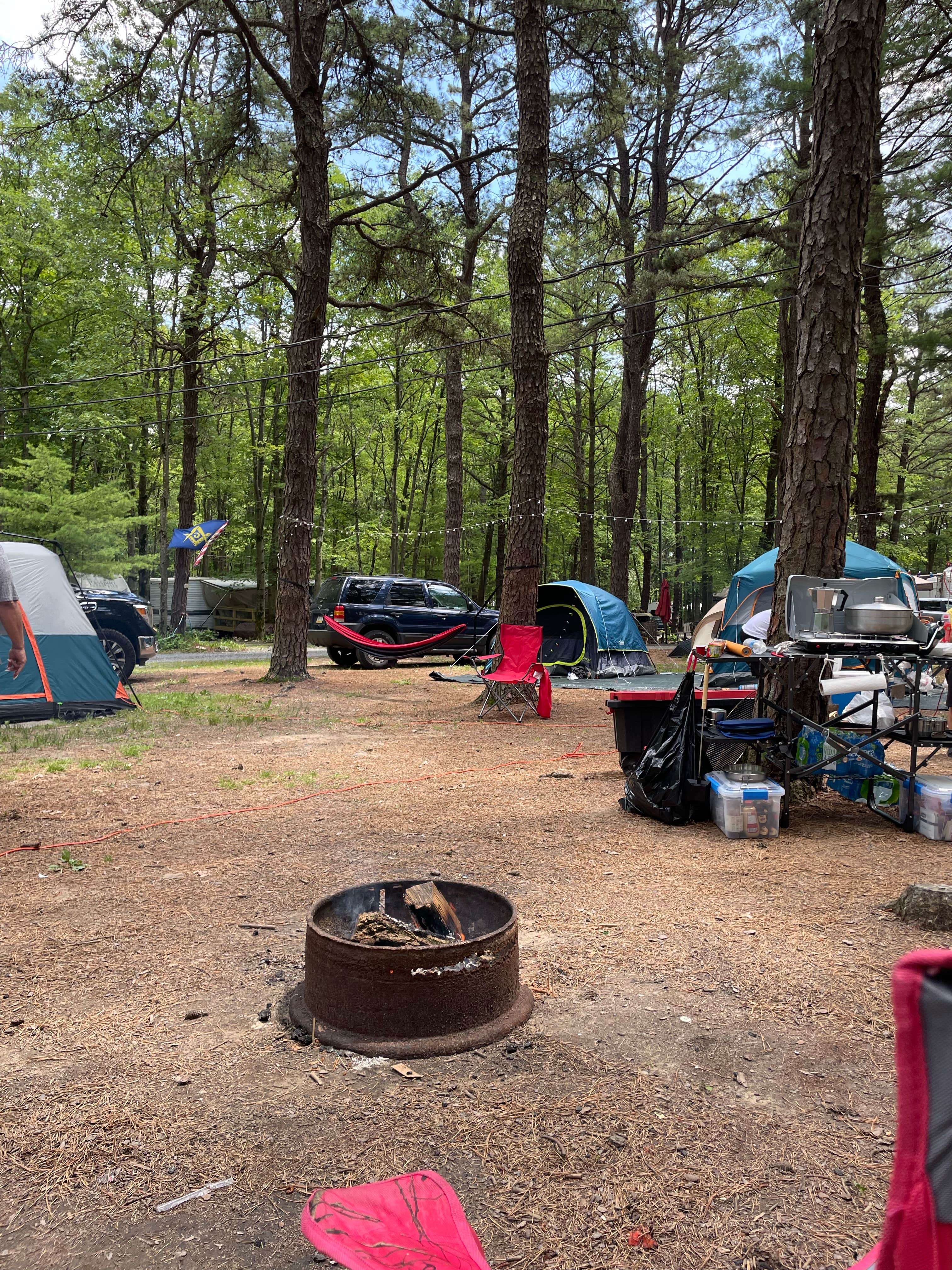 Camper-submitted photo at Evergreen Lake Campground near Northampton, PA
