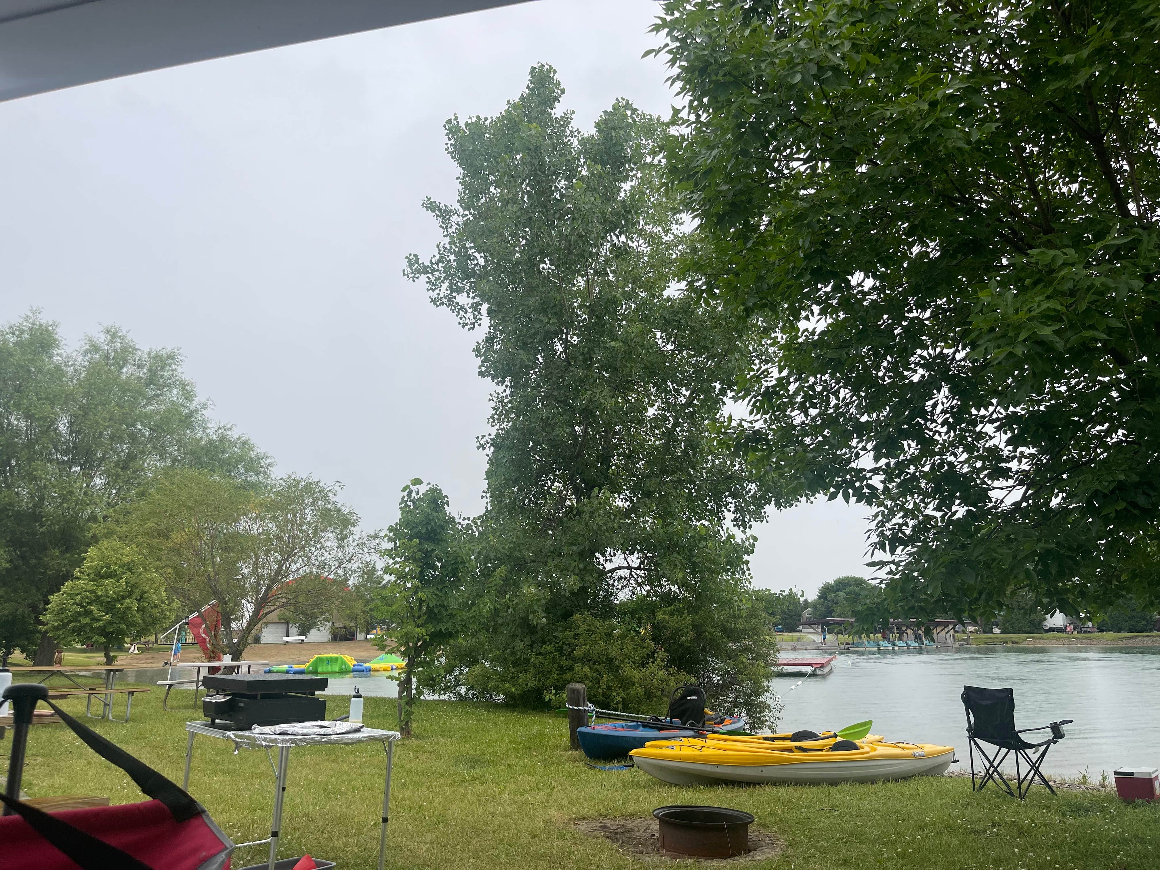 Camper-submitted photo at Caboose Lake Campground near Monticello, IN