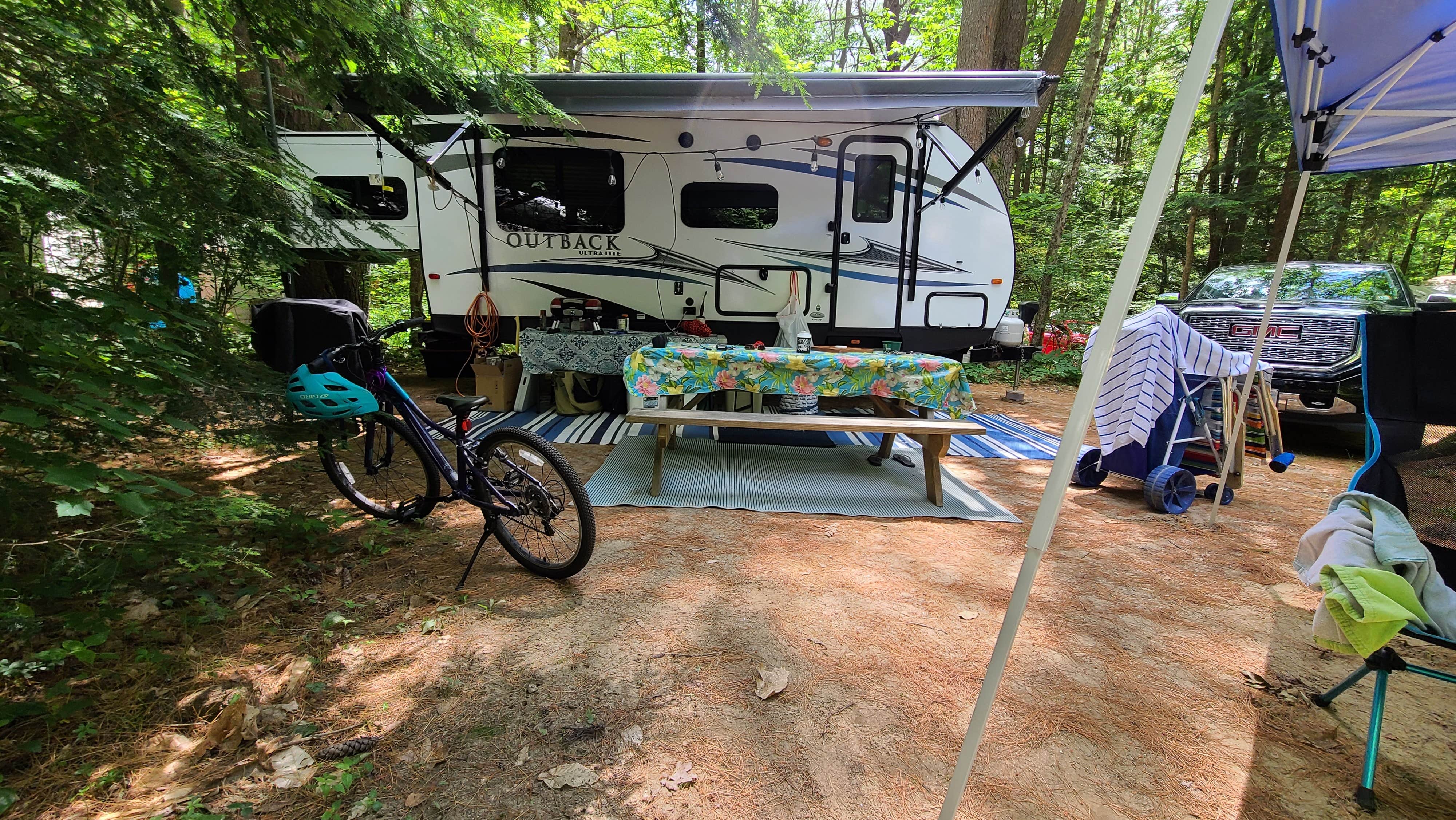 Camper submitted image from Swanzey Lake Camping Area - 2