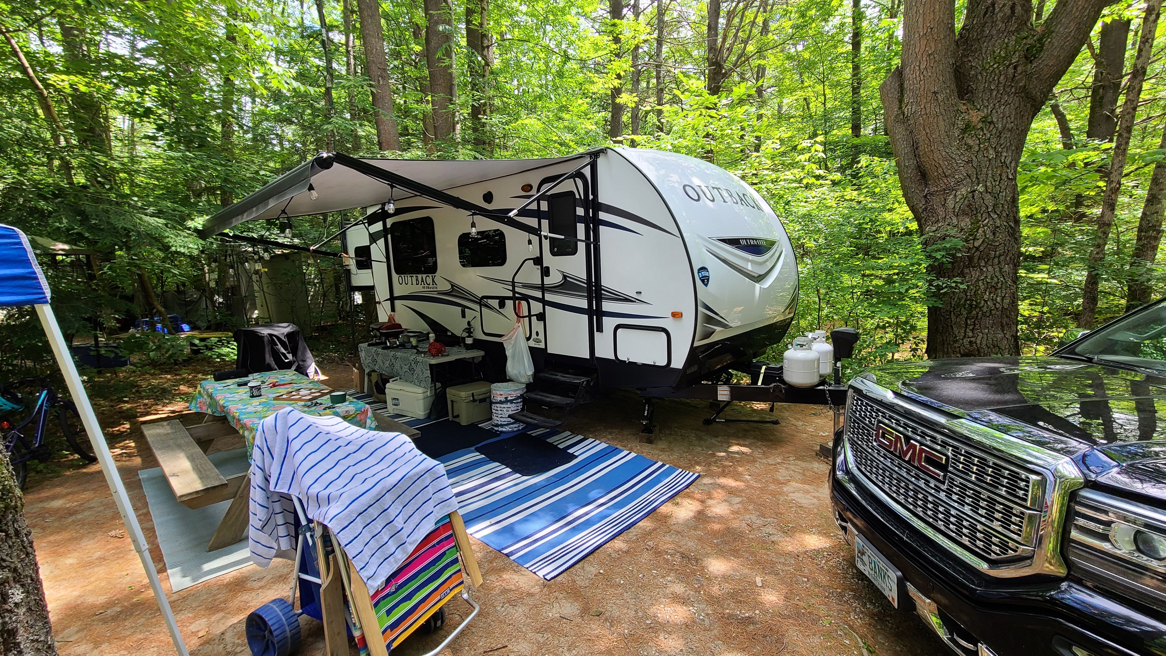 Camper submitted image from Swanzey Lake Camping Area - 1