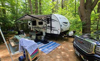 mike B.'s photo at Swanzey Lake Camping Area near Royalston, MA
