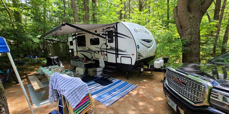Camper submitted image from Swanzey Lake Camping Area