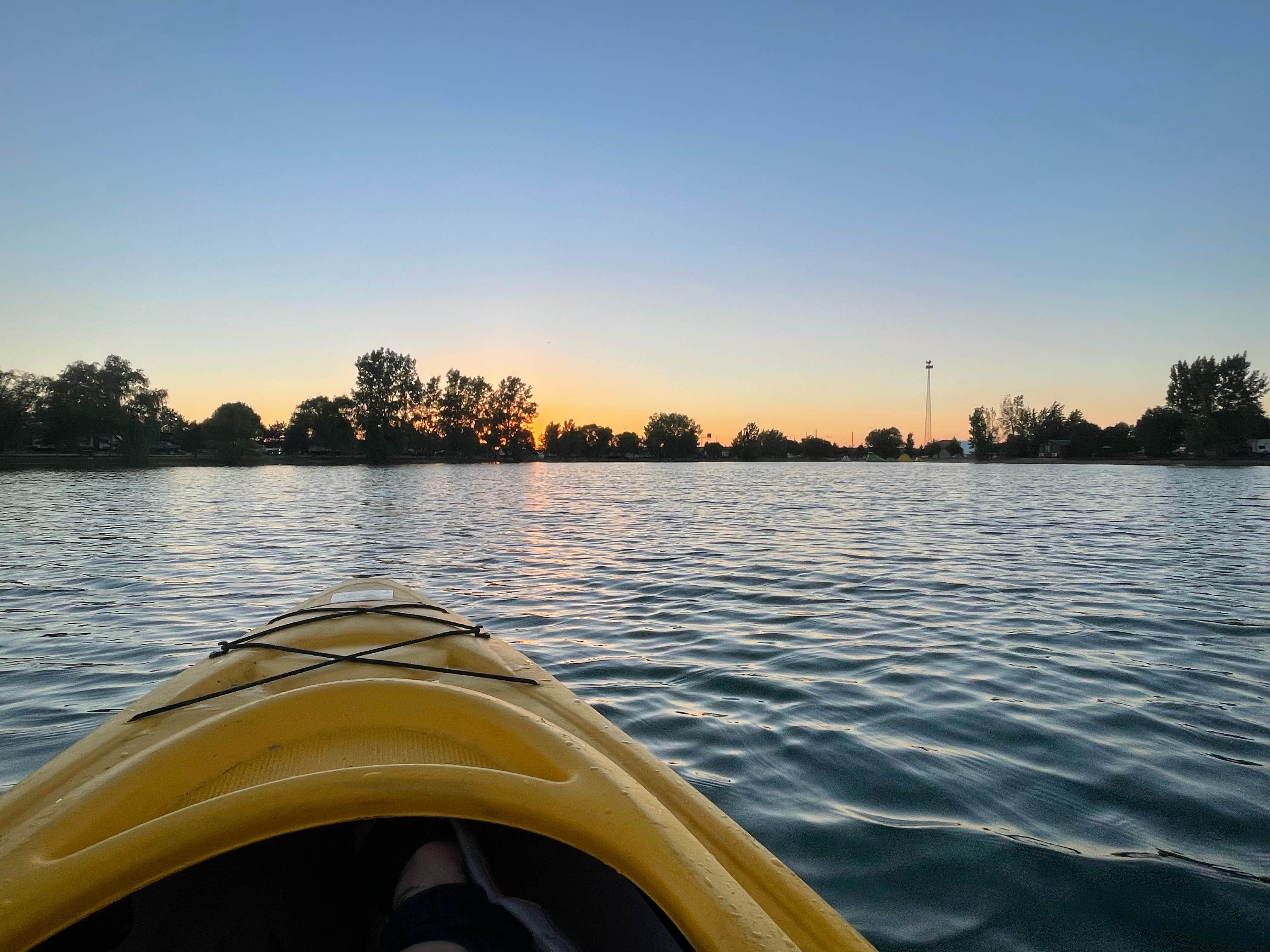 Camper-submitted photo at Caboose Lake Campground near Monticello, IN