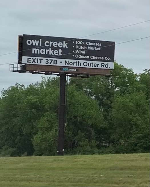 Camper-submitted photo at Owl Creek Market and RV Park near Lone Jack, MO