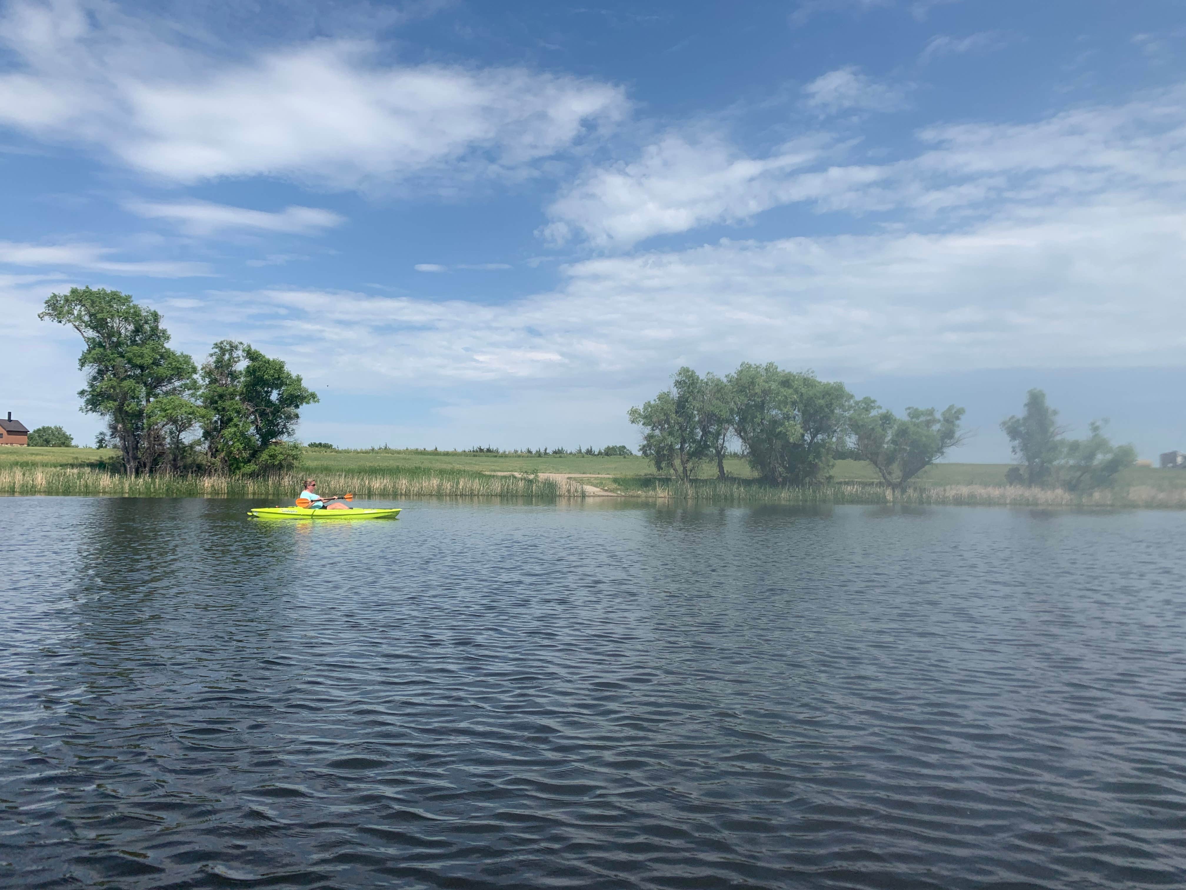 Eric G.'s photo of a dispersed camping area at Richland reservoir dispersed camping near Fort Pierre, SD