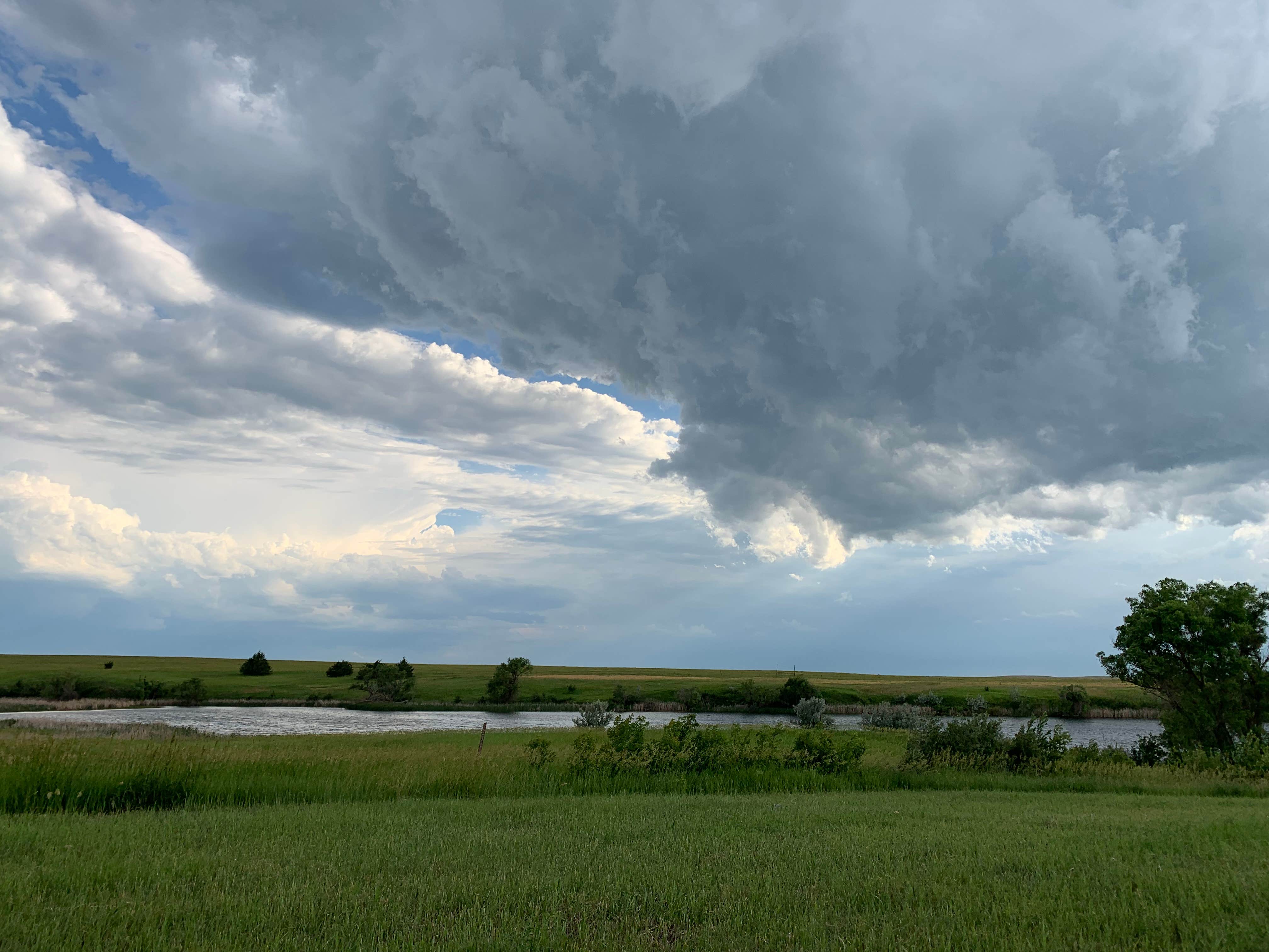 Eric G.'s photo of a dispersed camping area at Richland reservoir dispersed camping in South Dakota